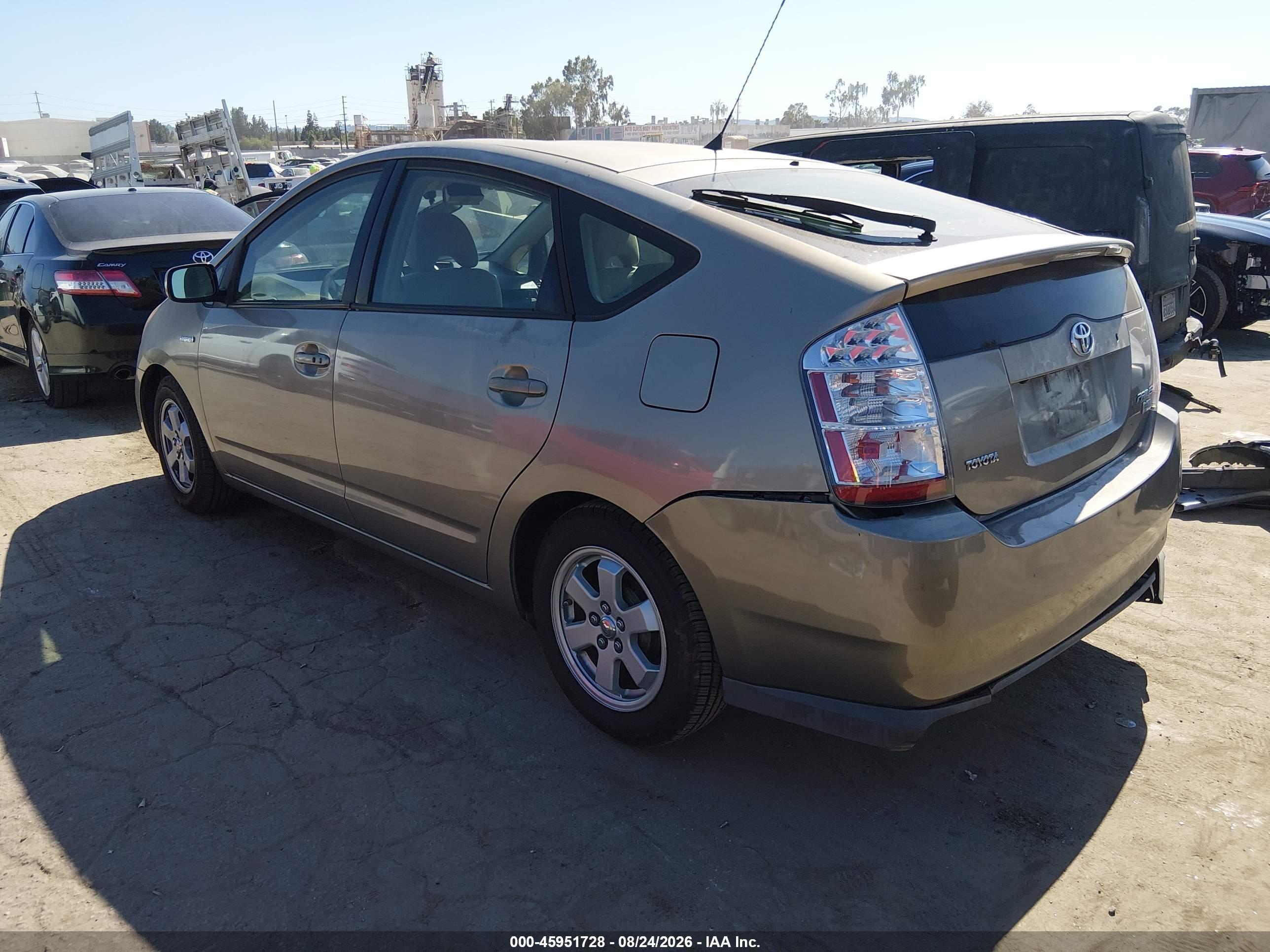 2007 Toyota Prius   Beige vin: JTDKB20U377611529