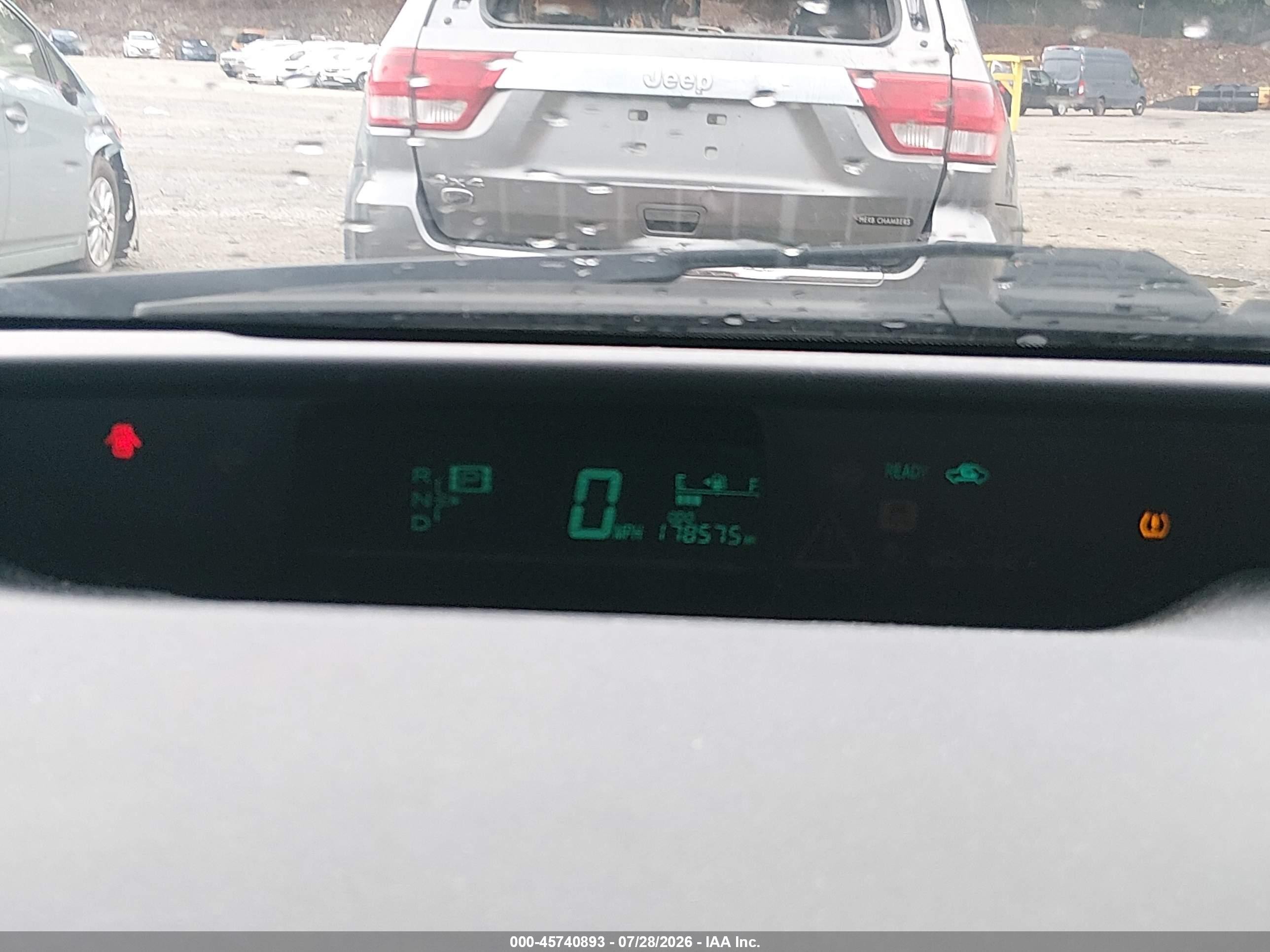 2007 Toyota Prius   Красный vin: JTDKB20U377628704