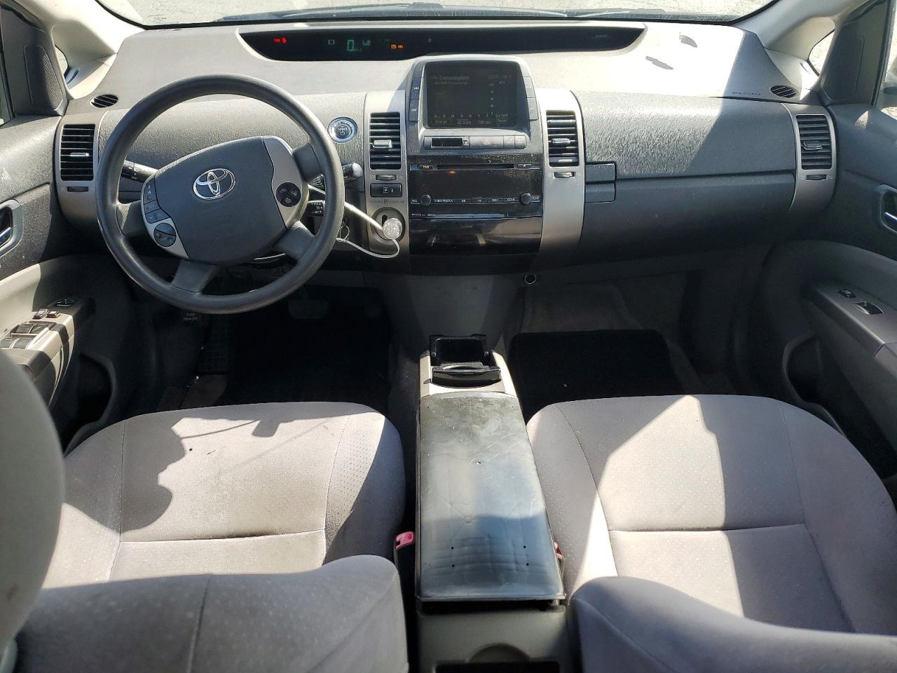 2007 Toyota Prius Base Silver vin: JTDKB20U377629156