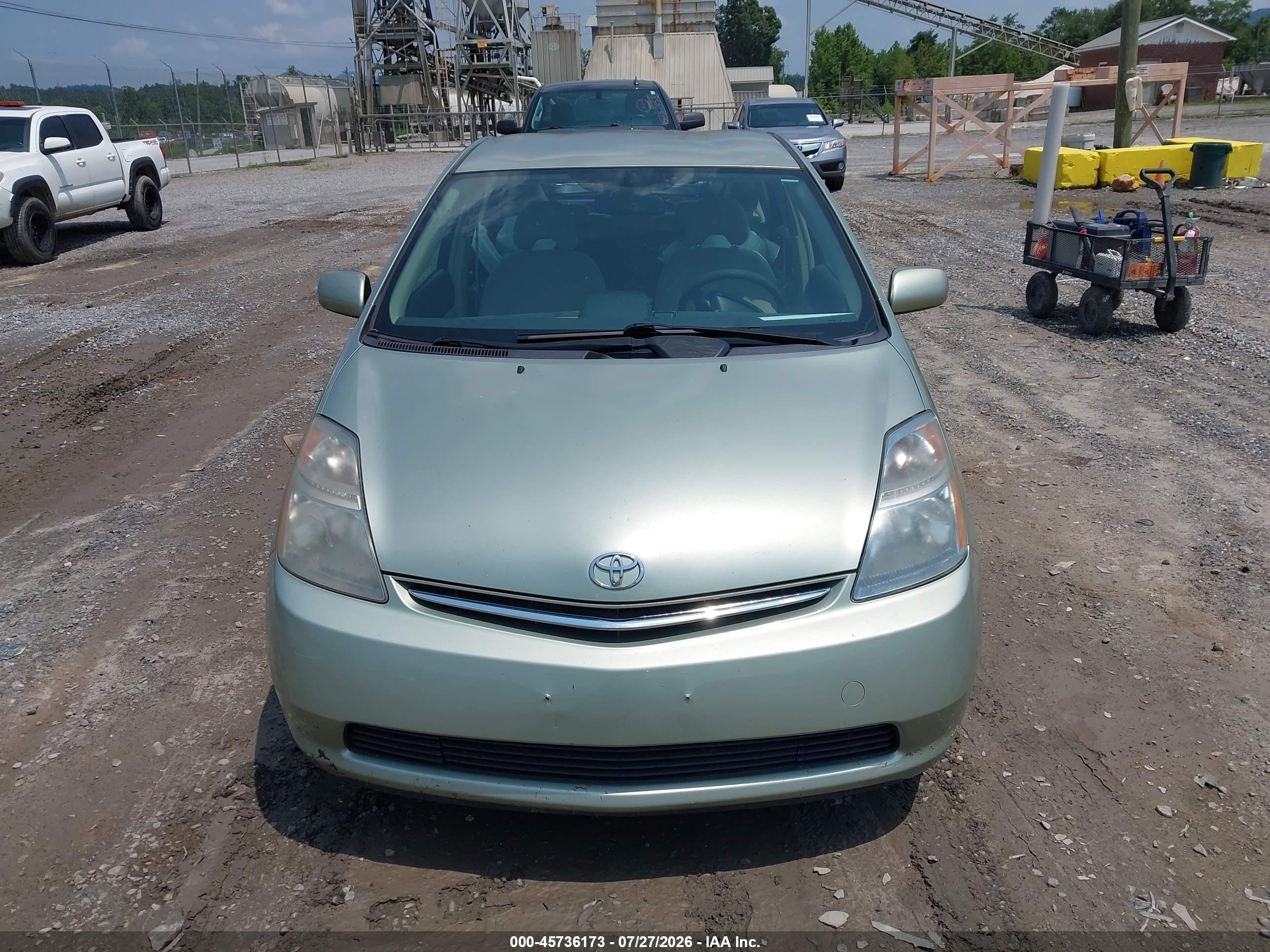 2007 Toyota Prius   Green vin: JTDKB20U377629531