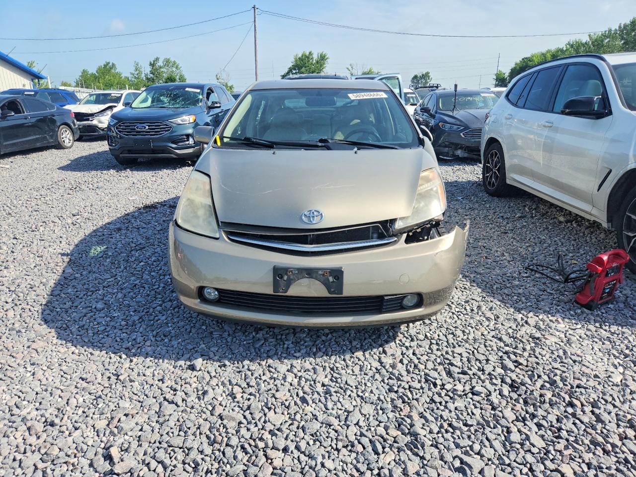 2007 Toyota Prius Touring Tan vin: JTDKB20U377630808