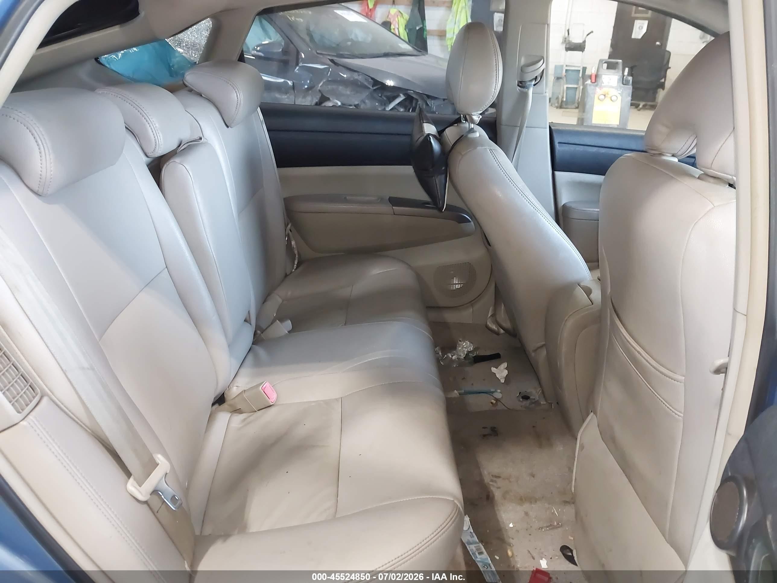 2007 Toyota Prius Touring Синий vin: JTDKB20U377632493