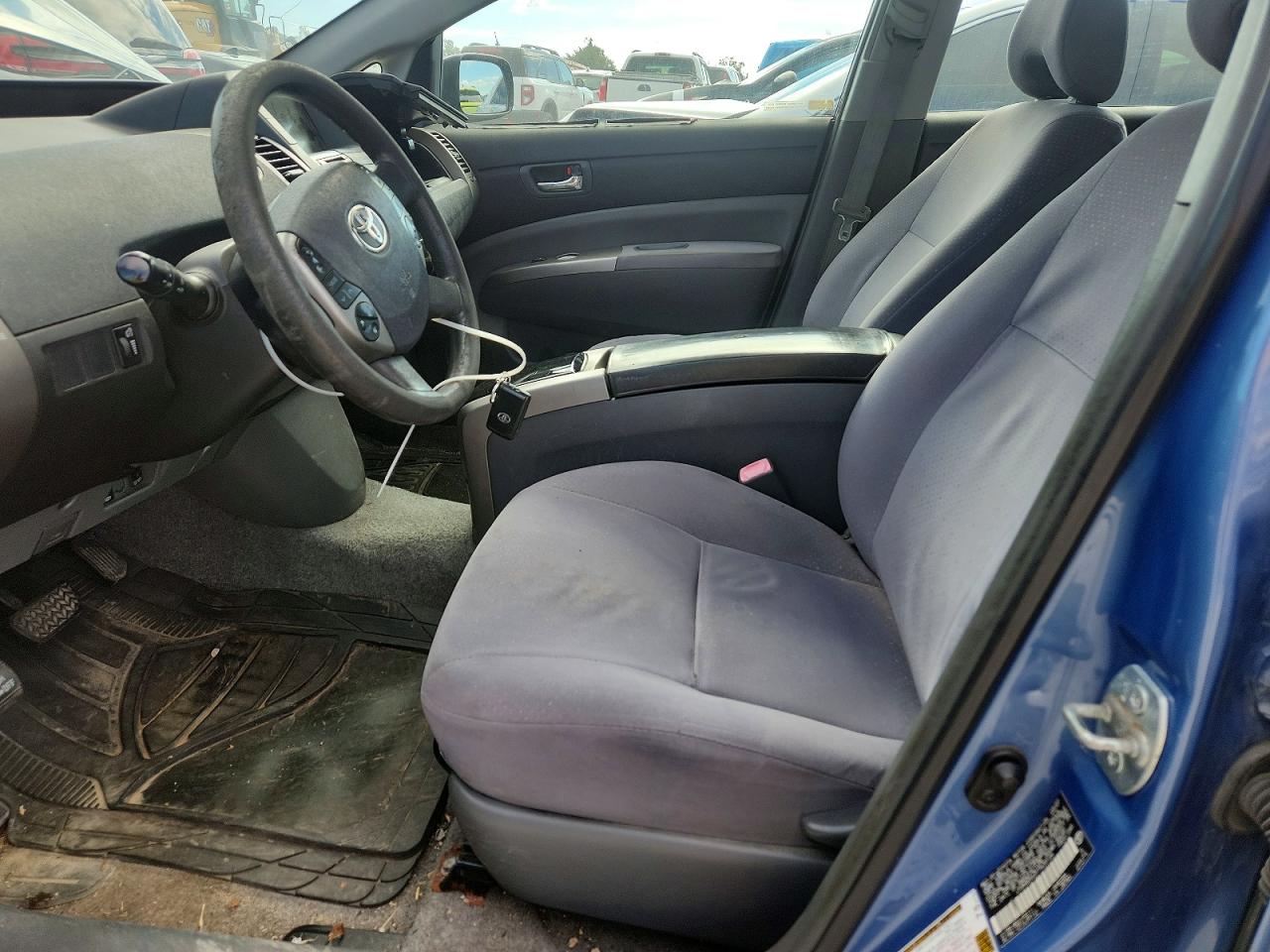 2007 Toyota Prius Base Blue vin: JTDKB20U377633126