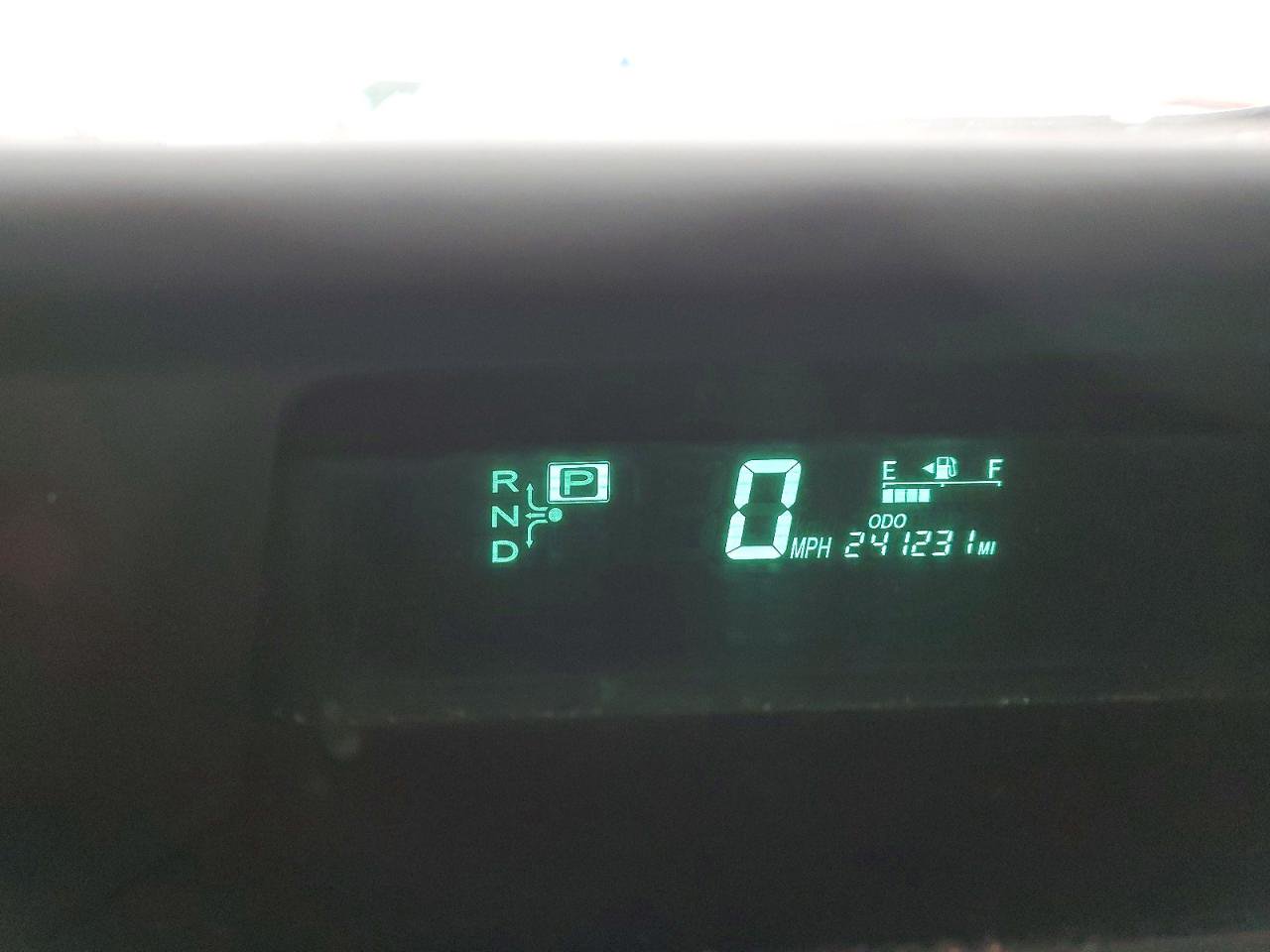 2007 Toyota Prius Base Blue vin: JTDKB20U377633126