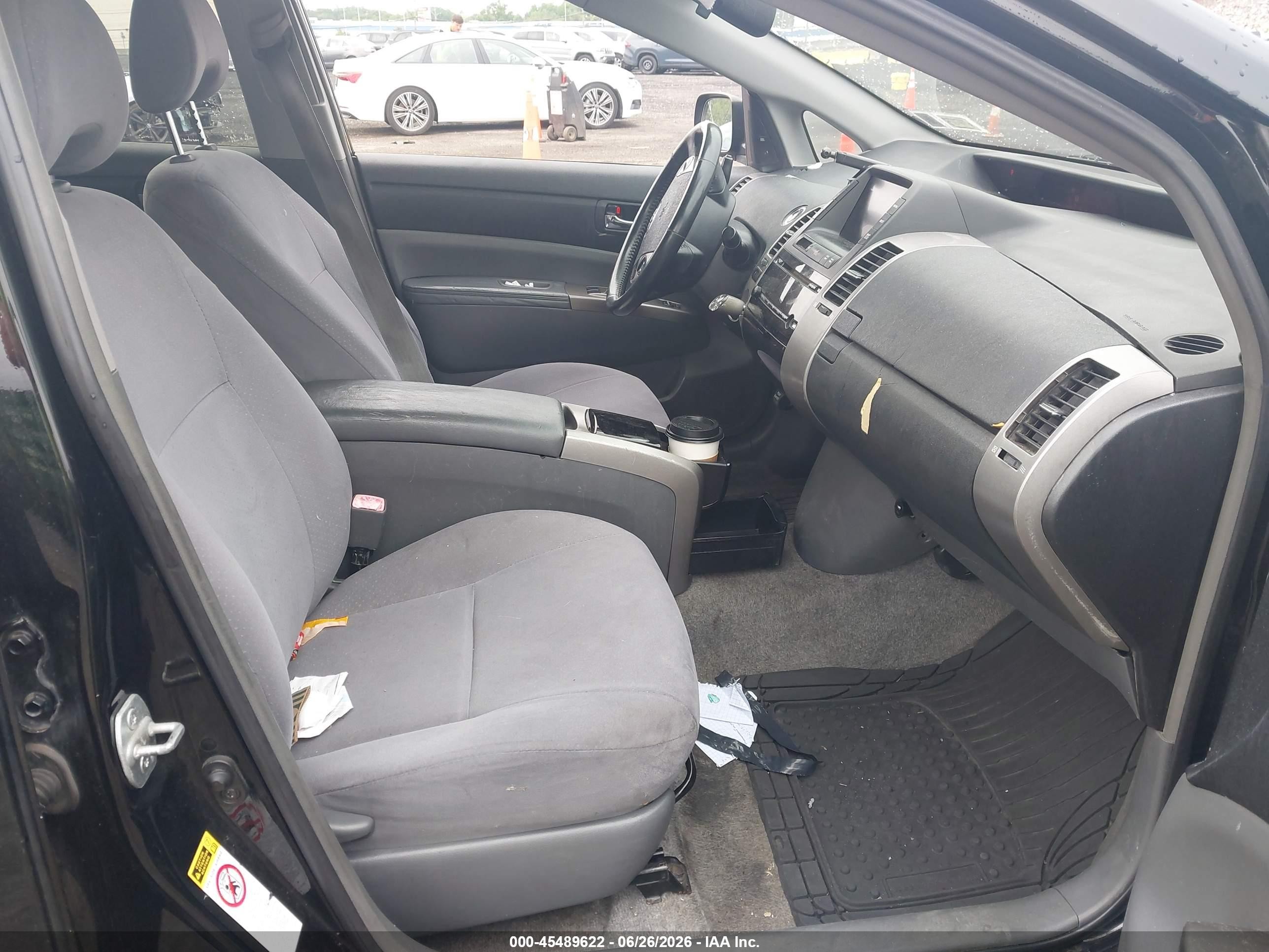 2007 Toyota Prius   Black vin: JTDKB20U377647513