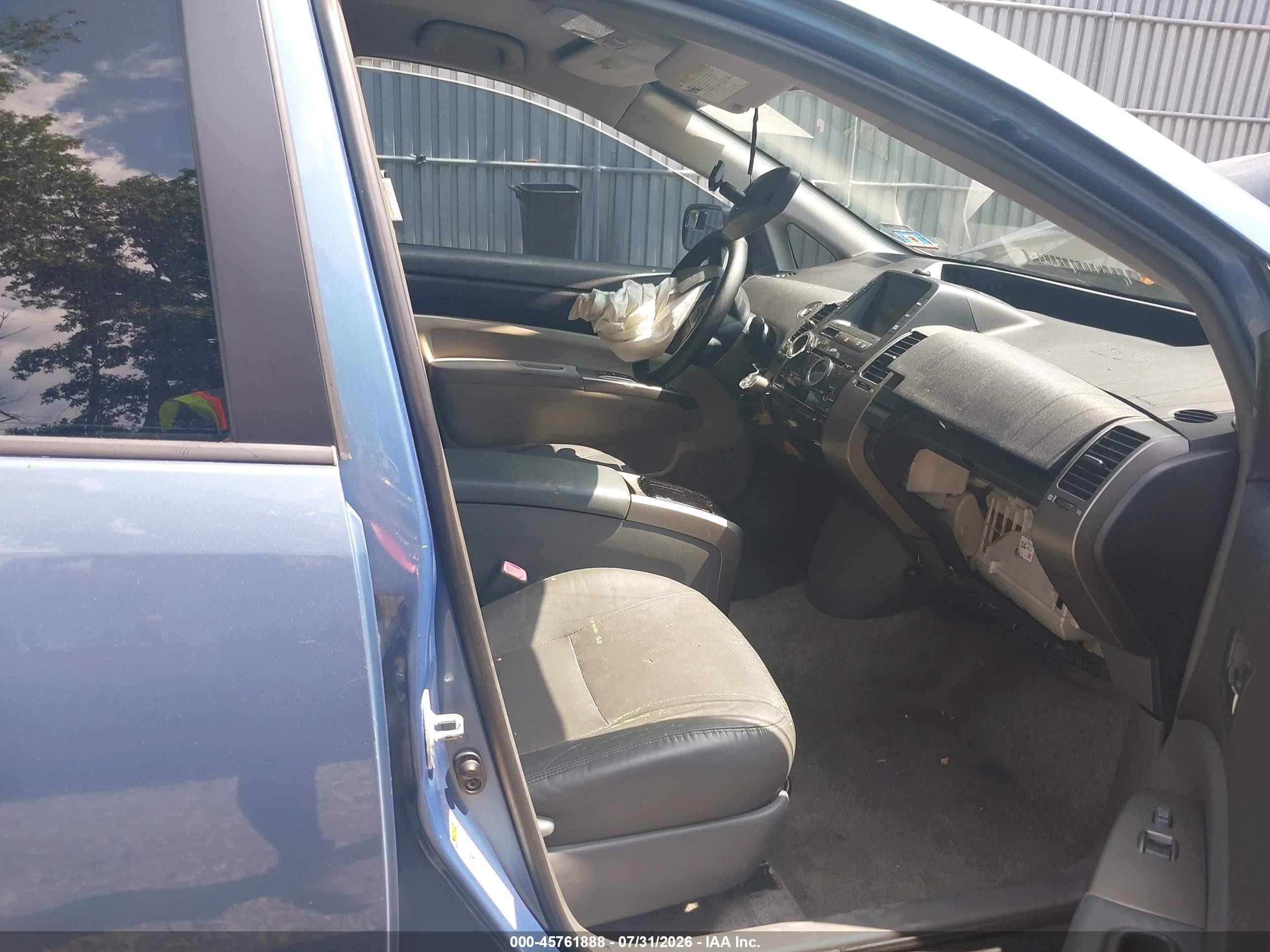 2007 Toyota Prius   Blue vin: JTDKB20U377651450