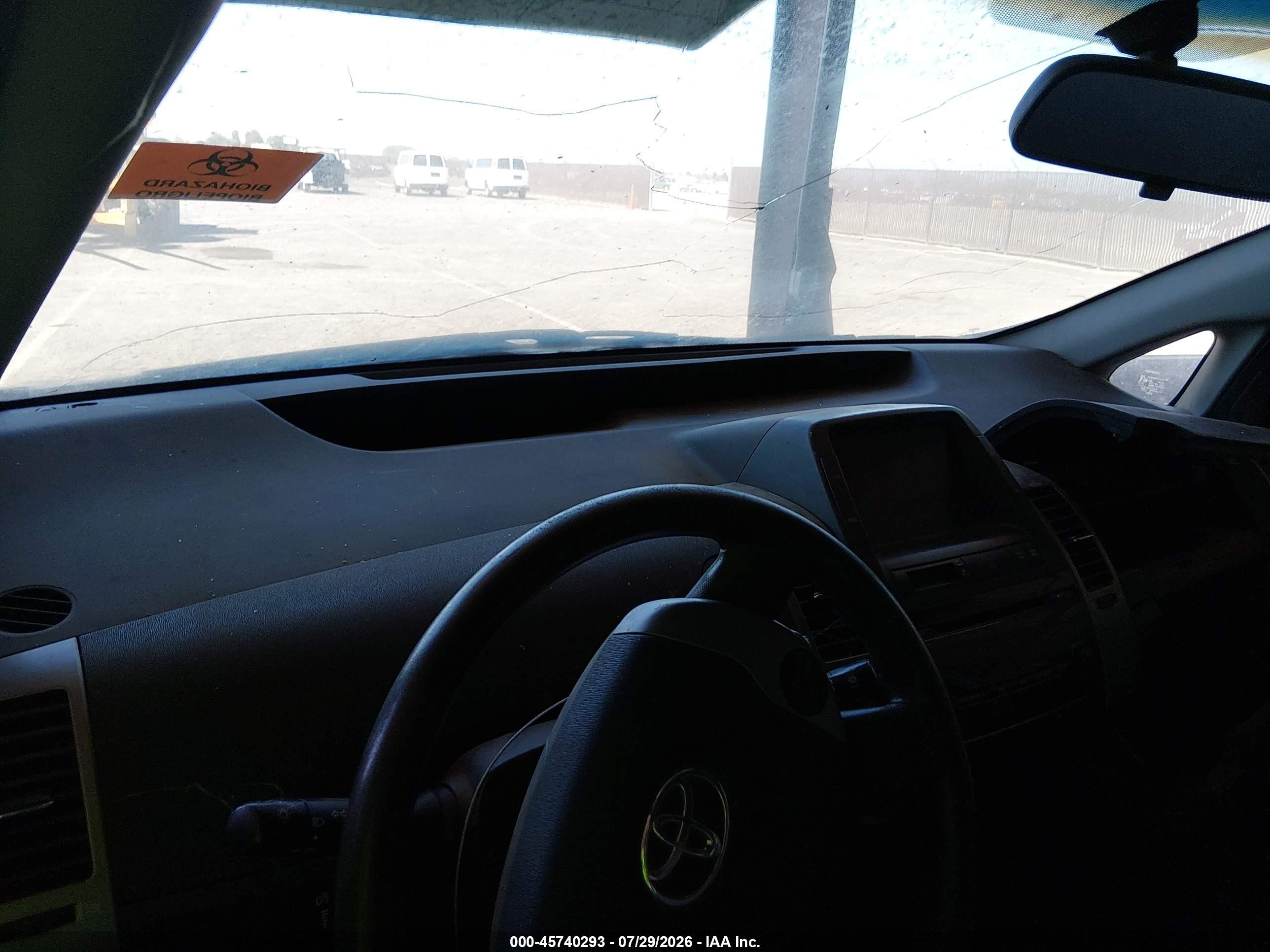 2007 Toyota Prius   Белый vin: JTDKB20U377656194