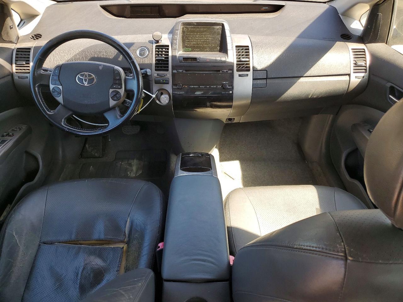 2007 Toyota Prius Base Black vin: JTDKB20U377670175