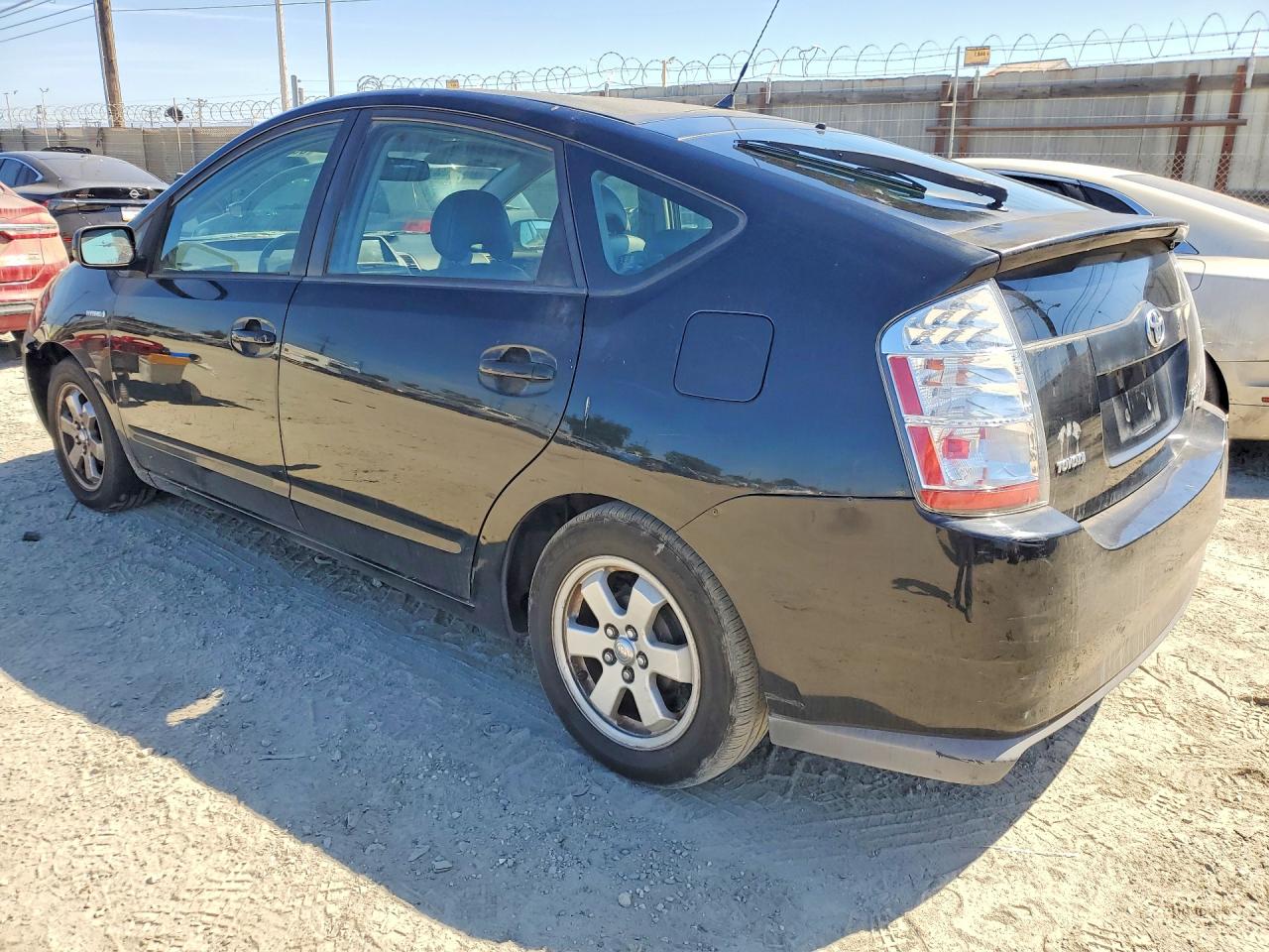 2007 Toyota Prius Base Black vin: JTDKB20U377670175