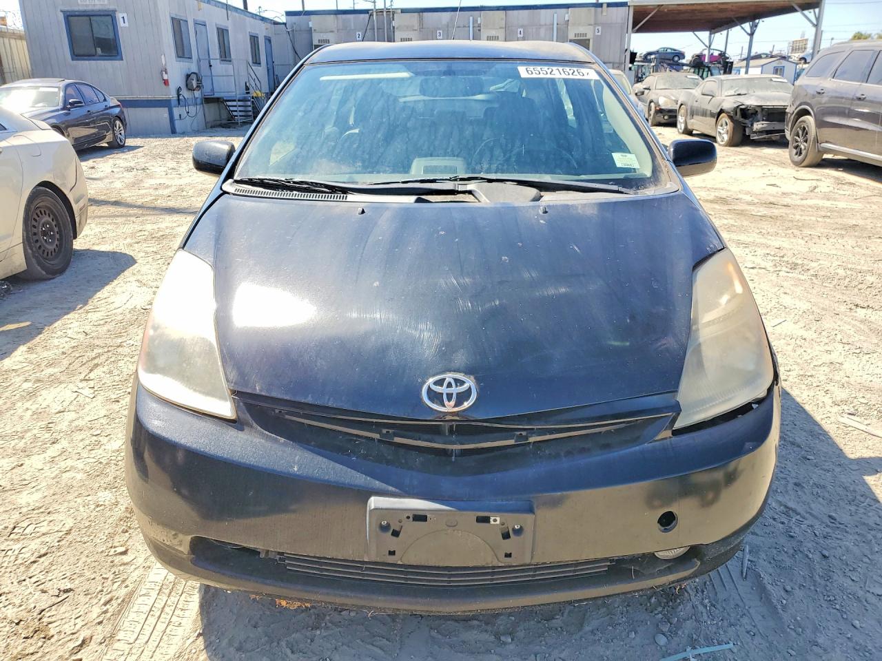 2007 Toyota Prius Base Black vin: JTDKB20U377670175
