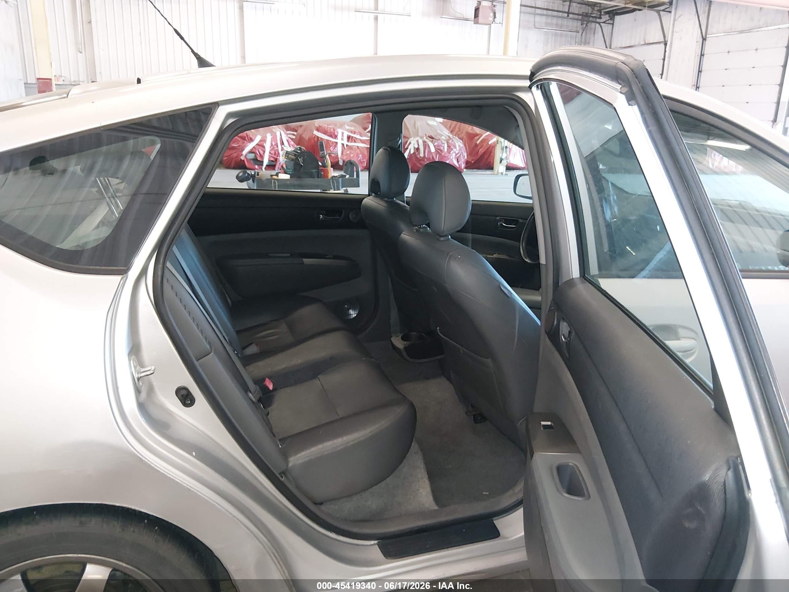 2007 Toyota Prius Touring Silver vin: JTDKB20U377673299