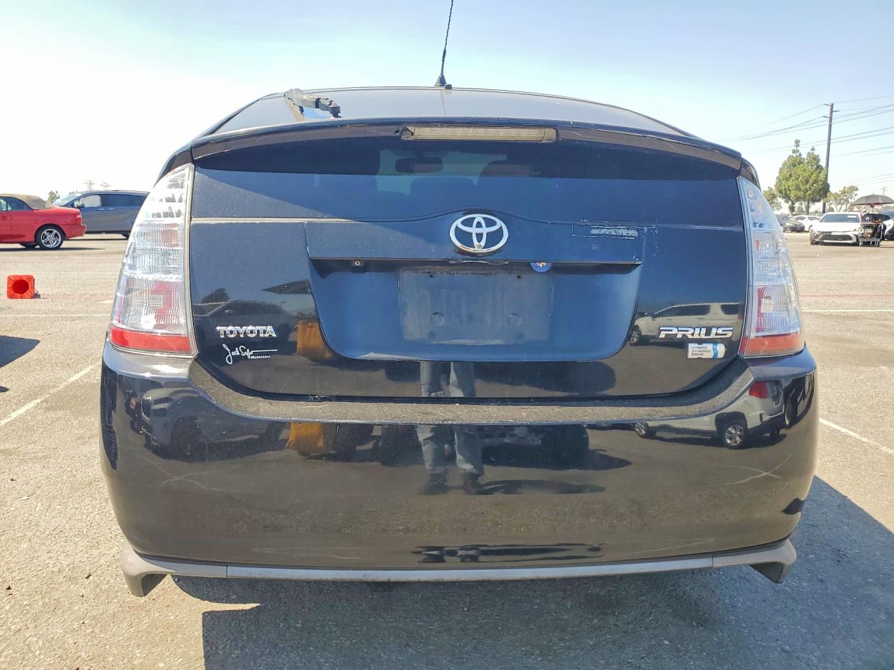 2007 Toyota Prius Base Black vin: JTDKB20U377684254