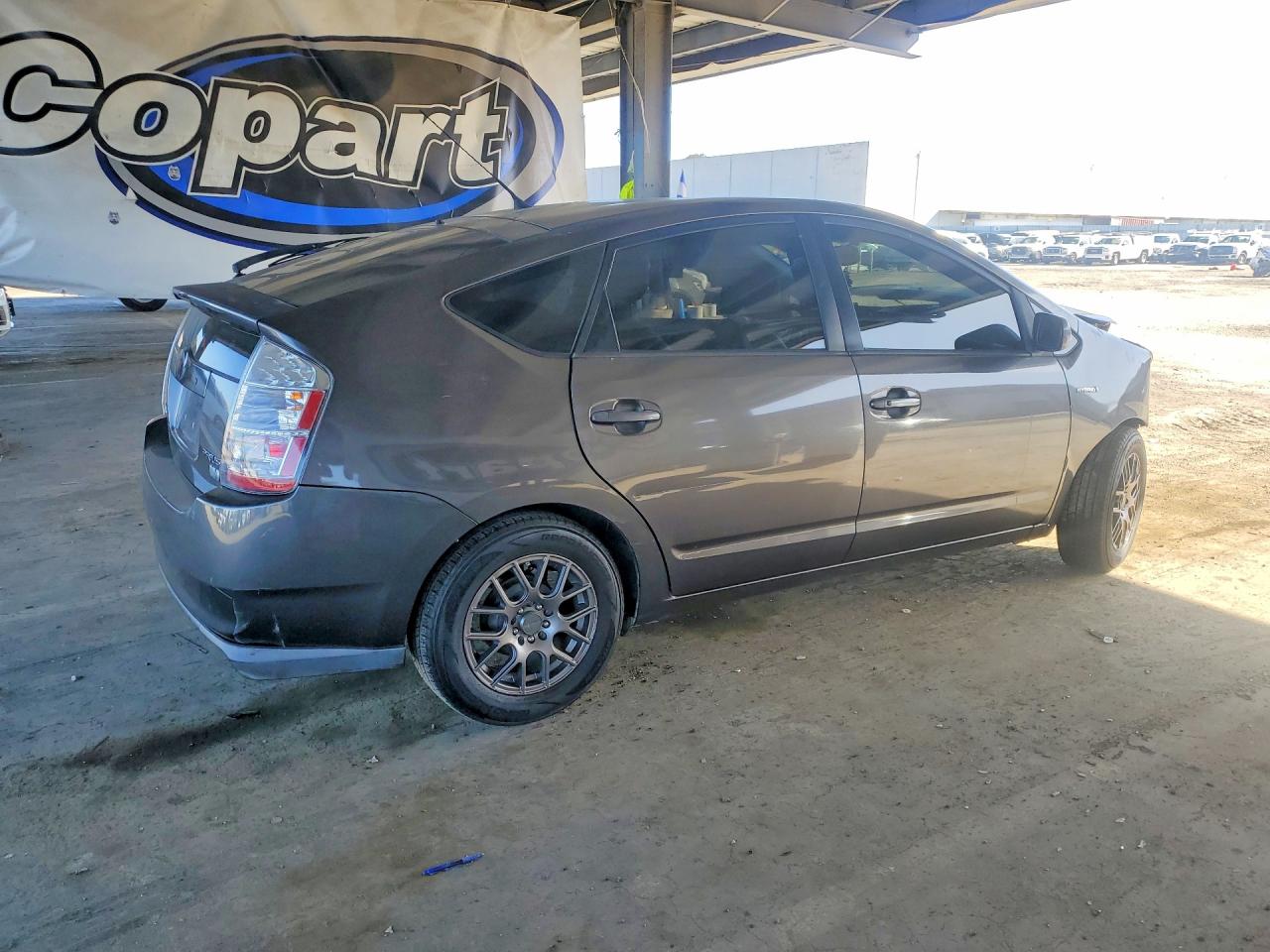 2008 Toyota Prius Base Gray vin: JTDKB20U383303544