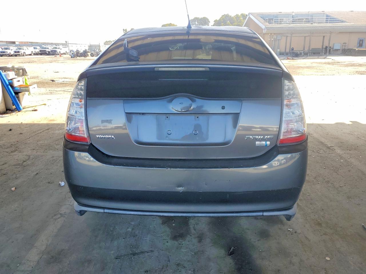 2008 Toyota Prius Base Gray vin: JTDKB20U383303544
