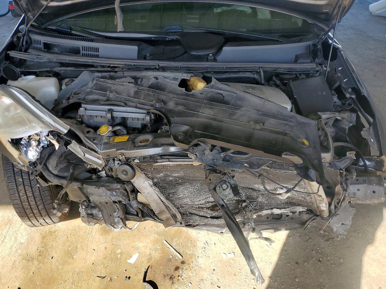 2008 Toyota Prius Base Gray vin: JTDKB20U383303544