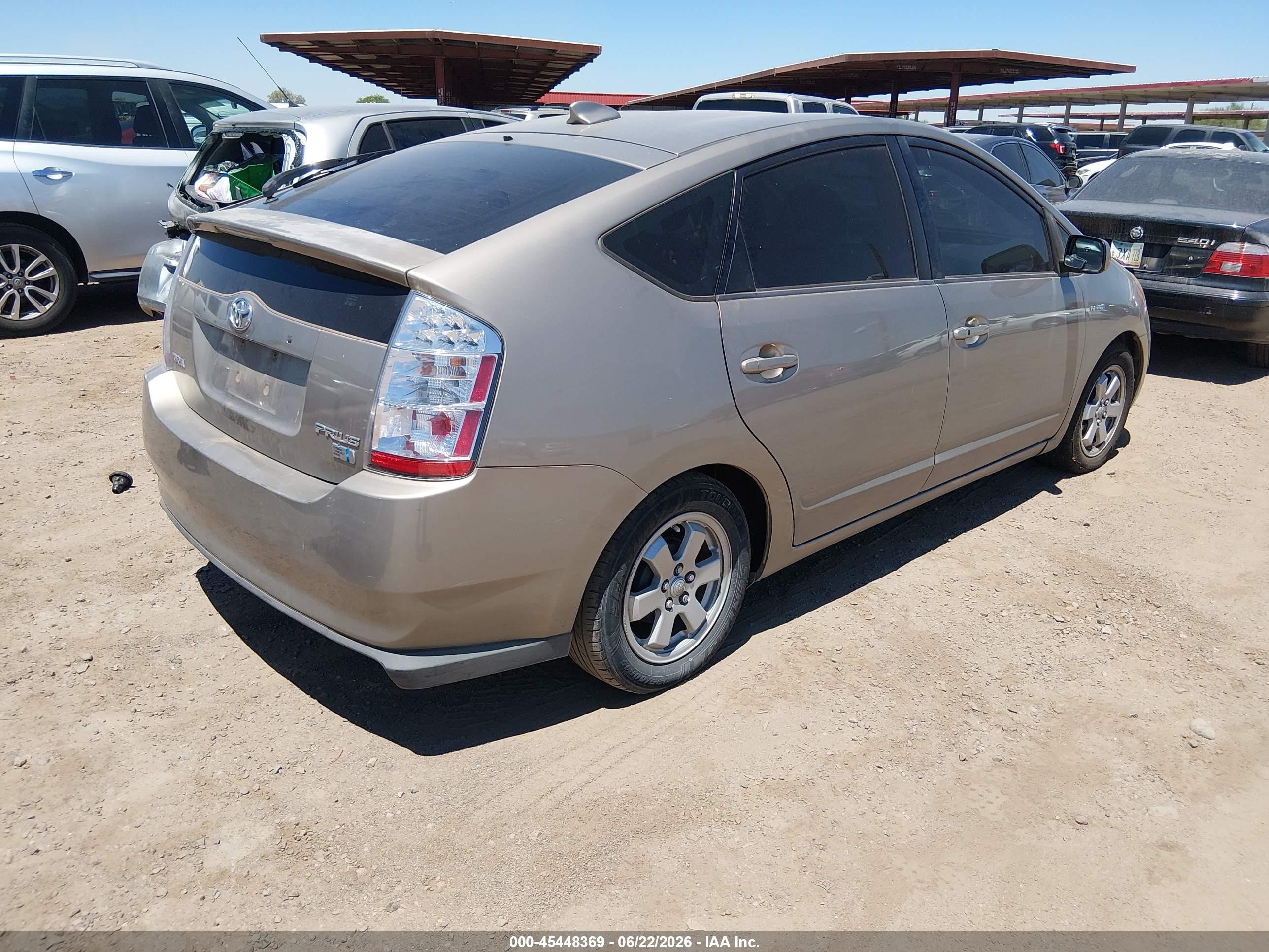 2008 Toyota Prius   Beige vin: JTDKB20U383313989
