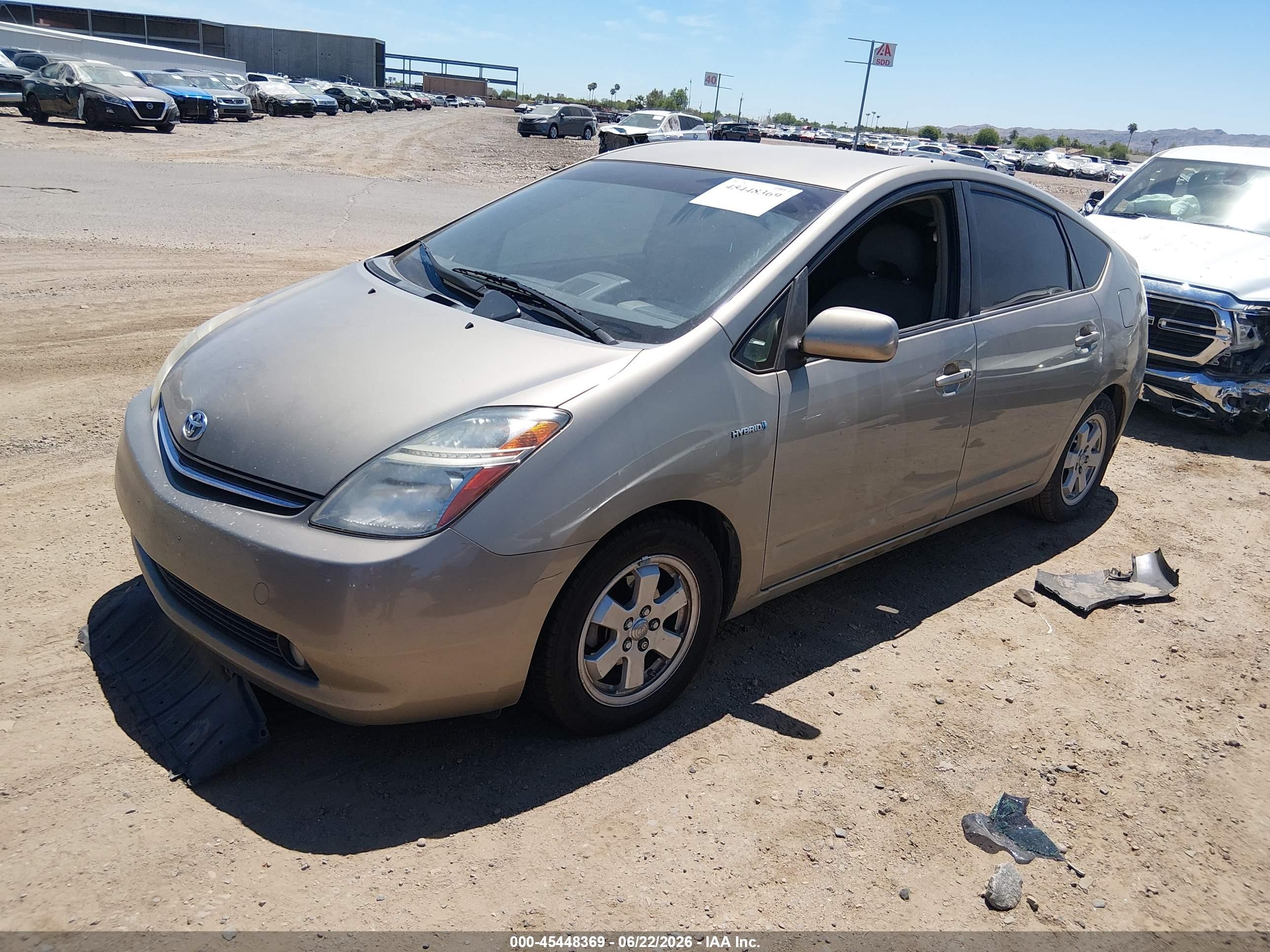 2008 Toyota Prius   Beige vin: JTDKB20U383313989