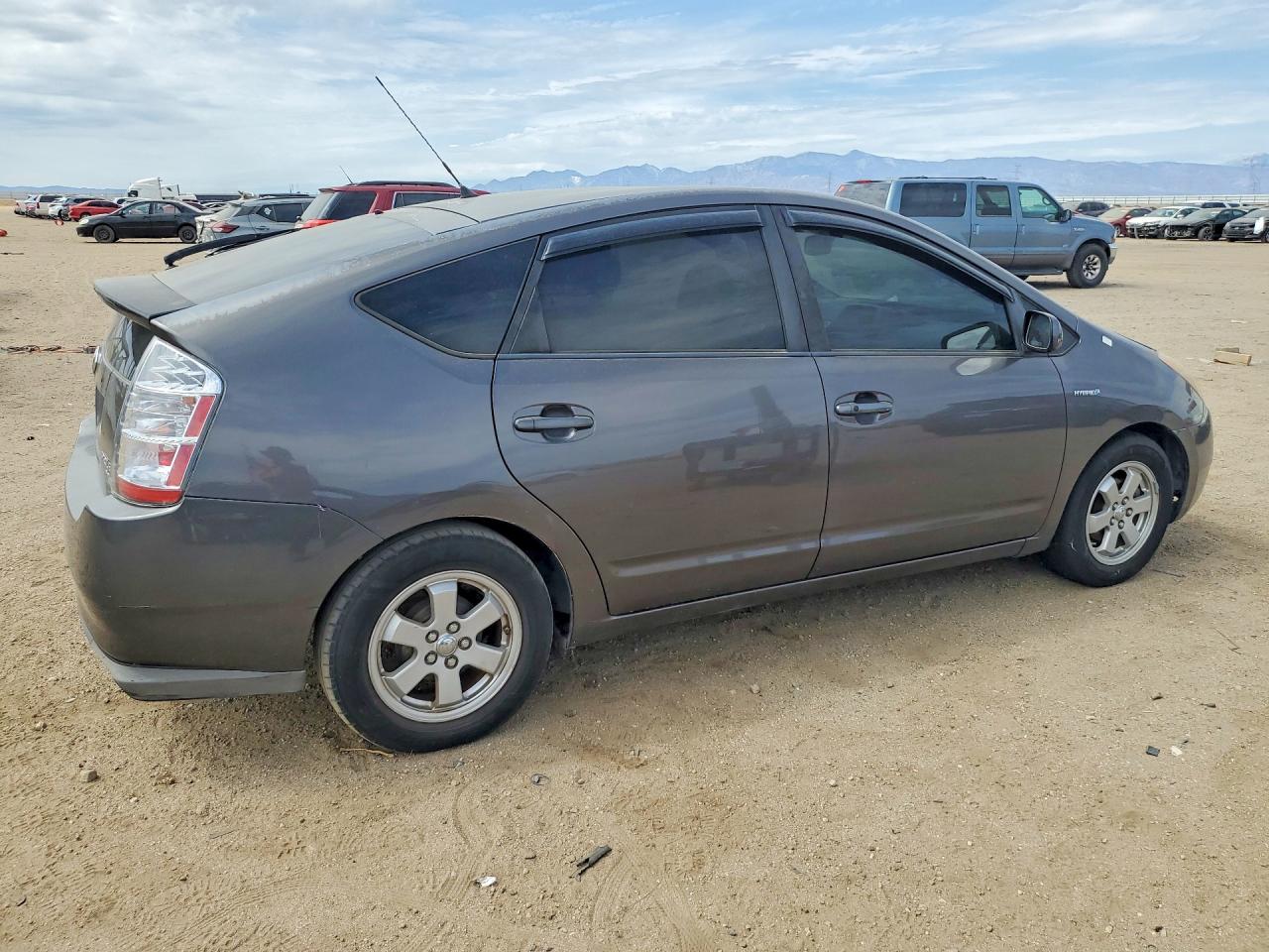 2008 Toyota Prius Base Gray vin: JTDKB20U383314656