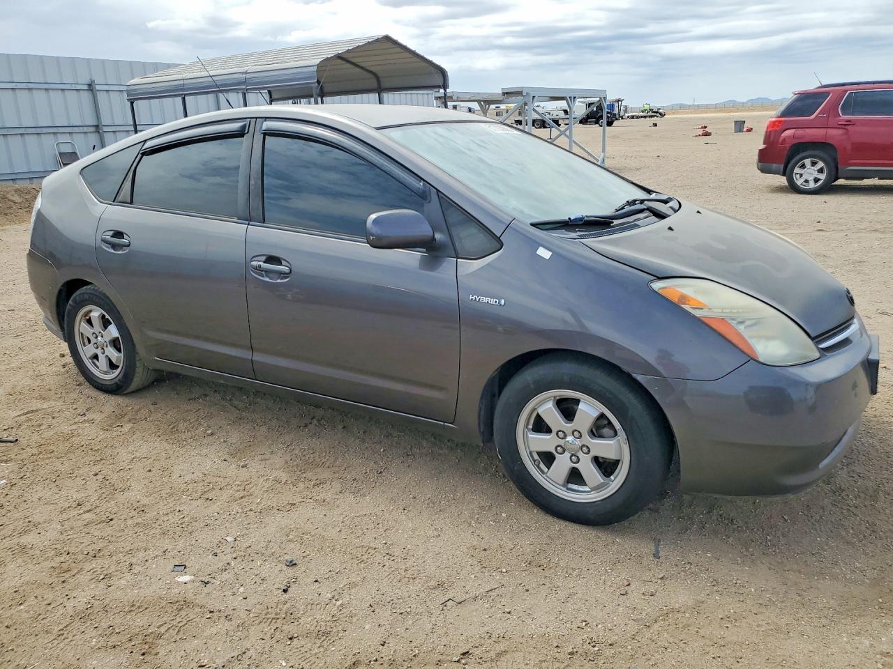 2008 Toyota Prius Base Gray vin: JTDKB20U383314656