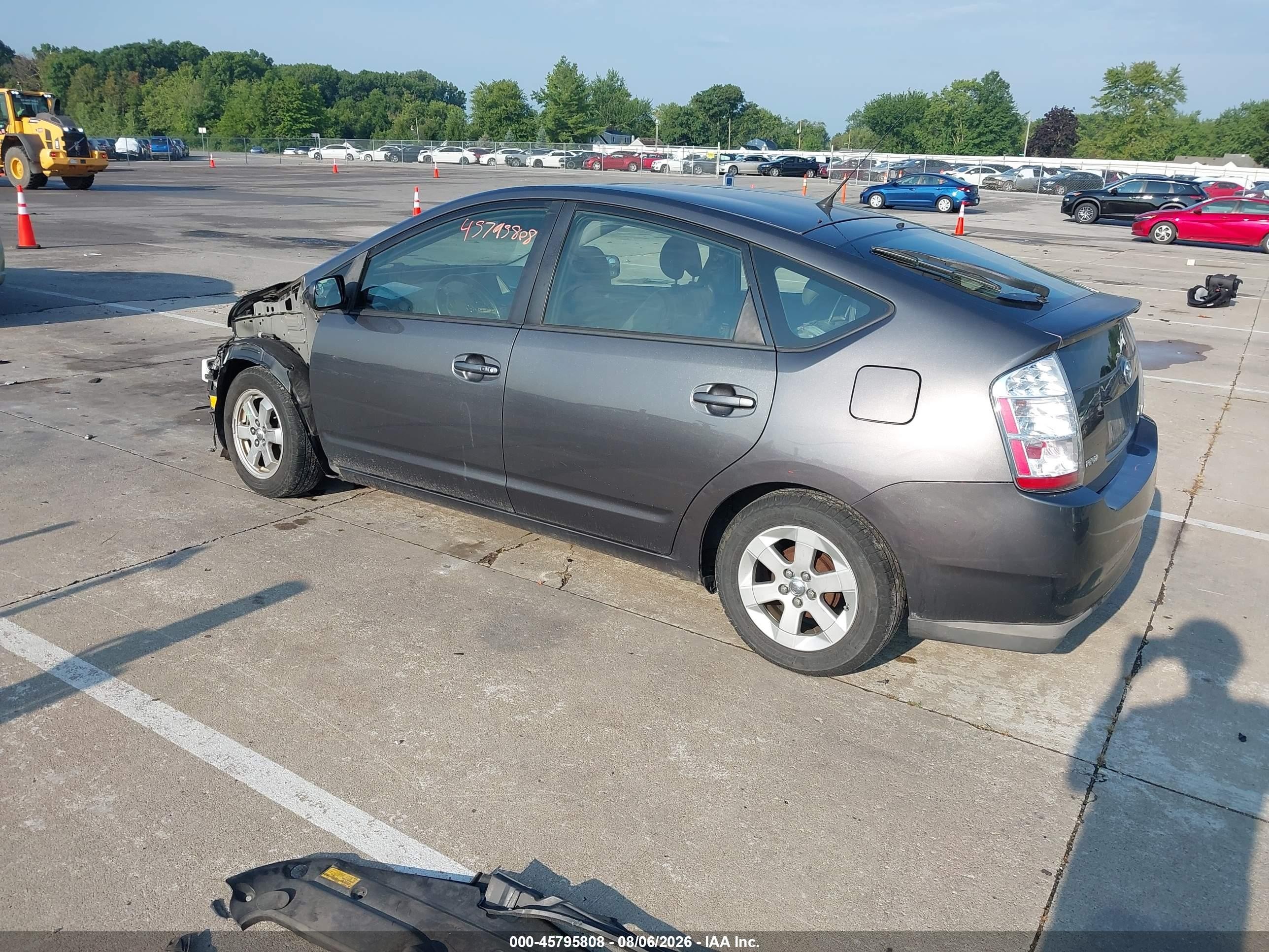2008 Toyota Prius Серый vin: JTDKB20U383321784
