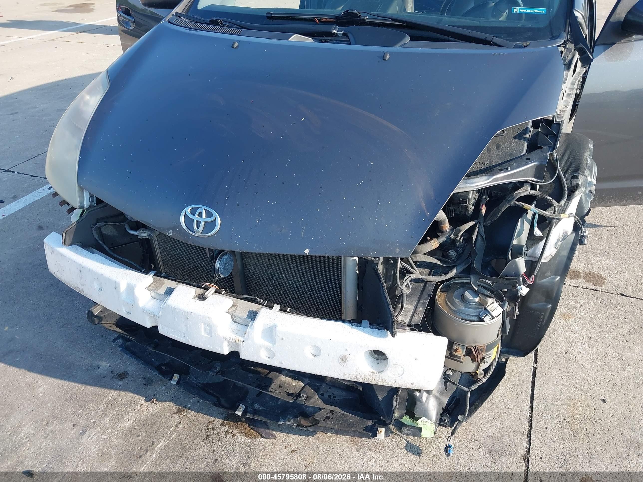 2008 Toyota Prius Серый vin: JTDKB20U383321784