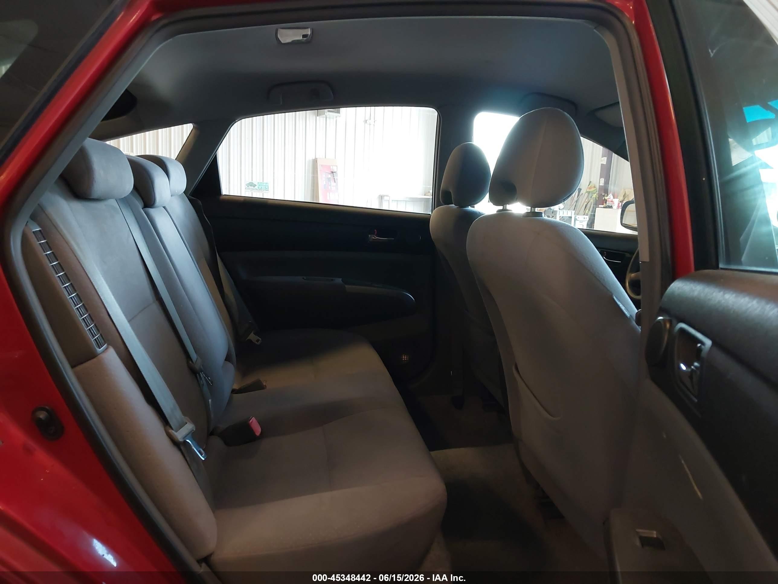 2008 Toyota Prius   Red vin: JTDKB20U383323227