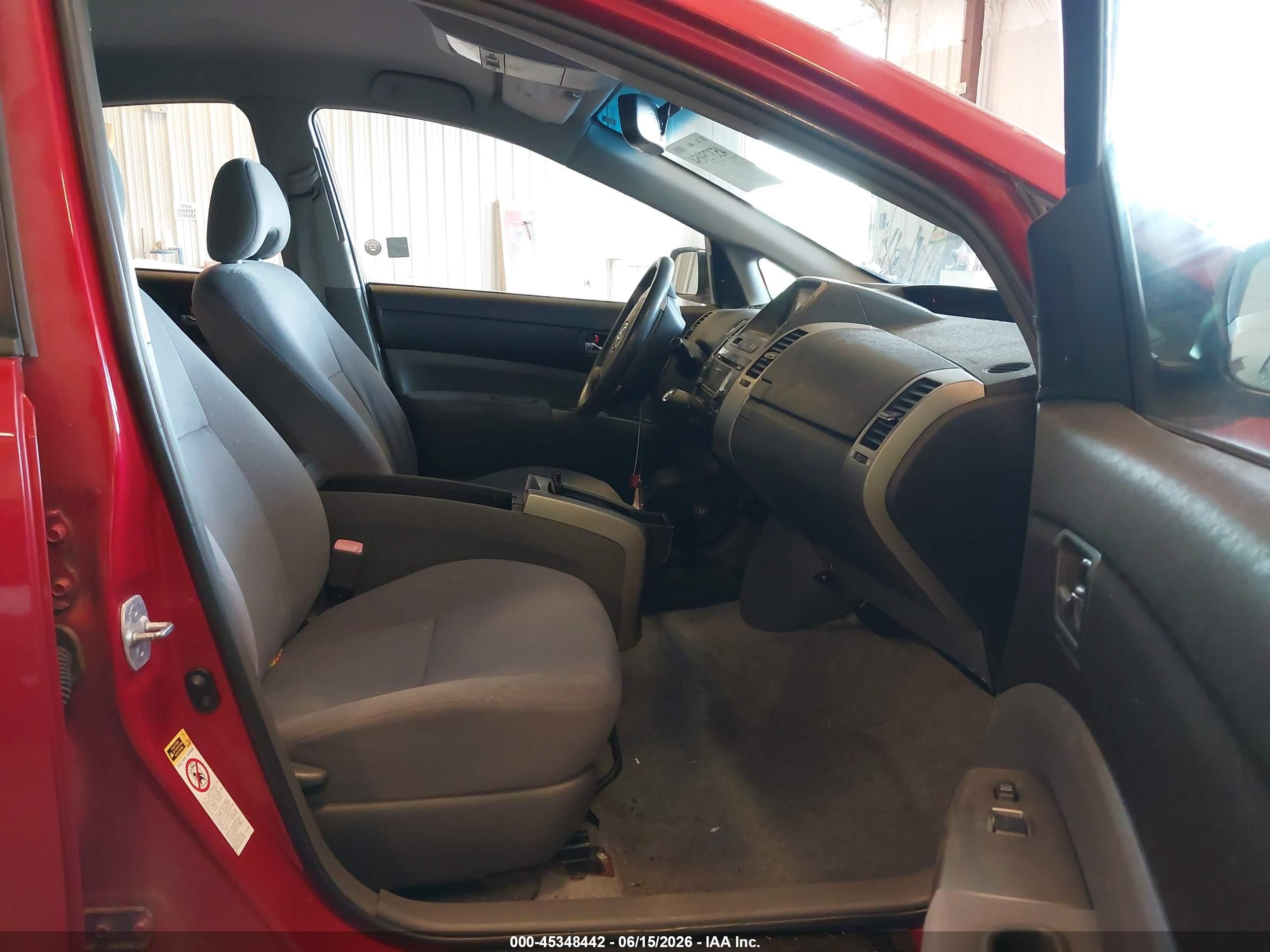 2008 Toyota Prius   Red vin: JTDKB20U383323227