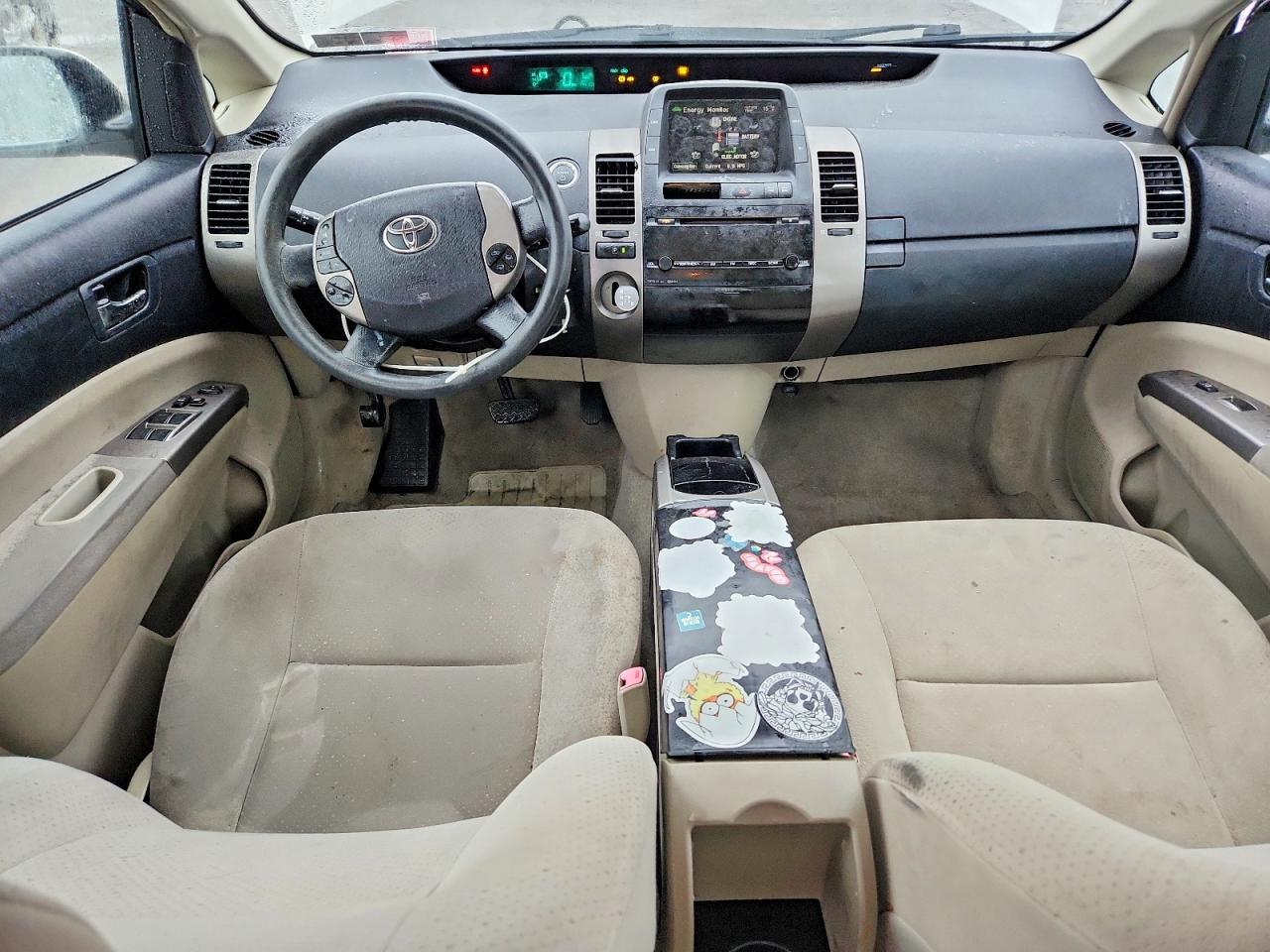 2008 Toyota Prius Standard Белый vin: JTDKB20U383333854