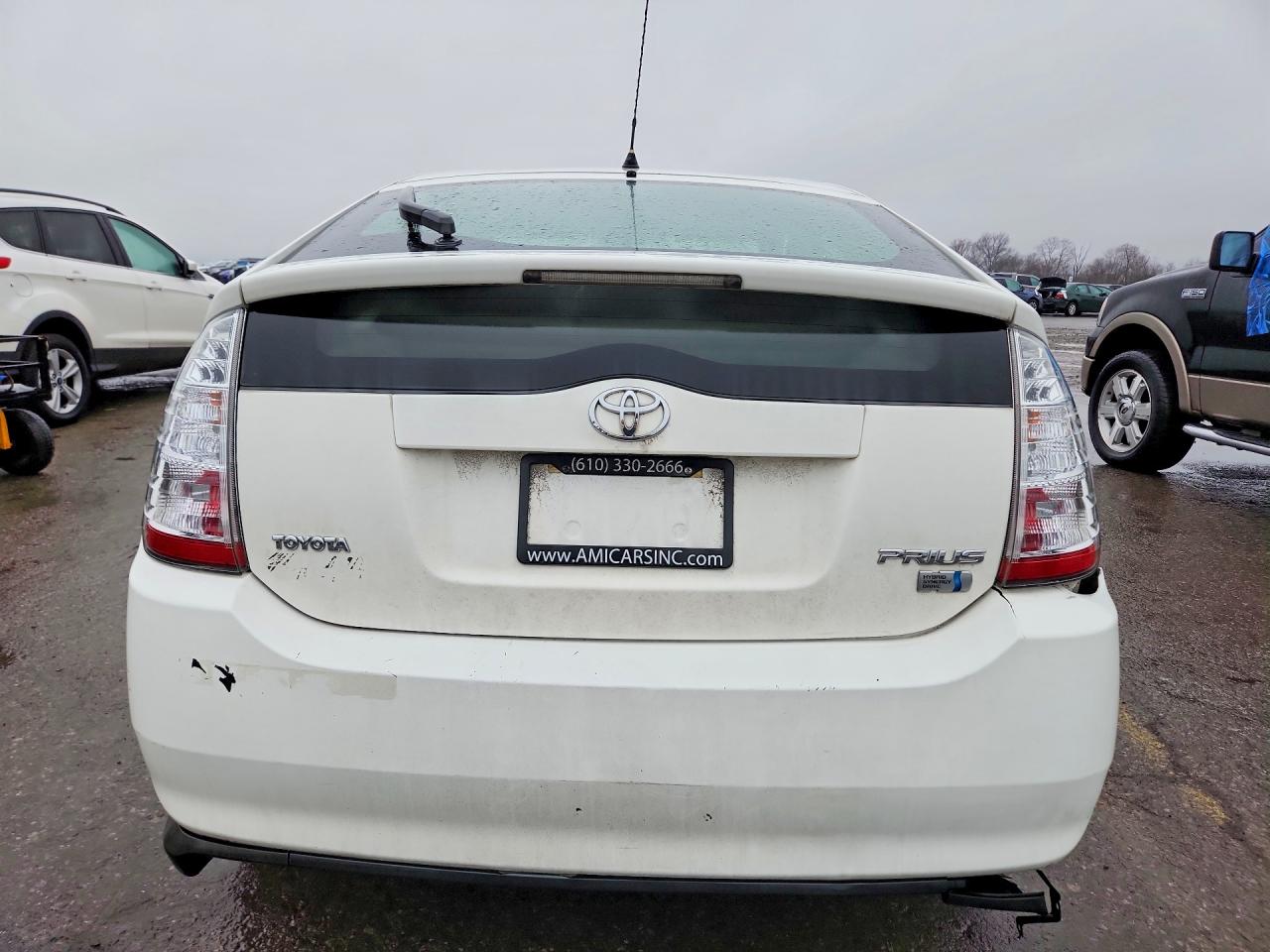 2008 Toyota Prius Standard Белый vin: JTDKB20U383333854