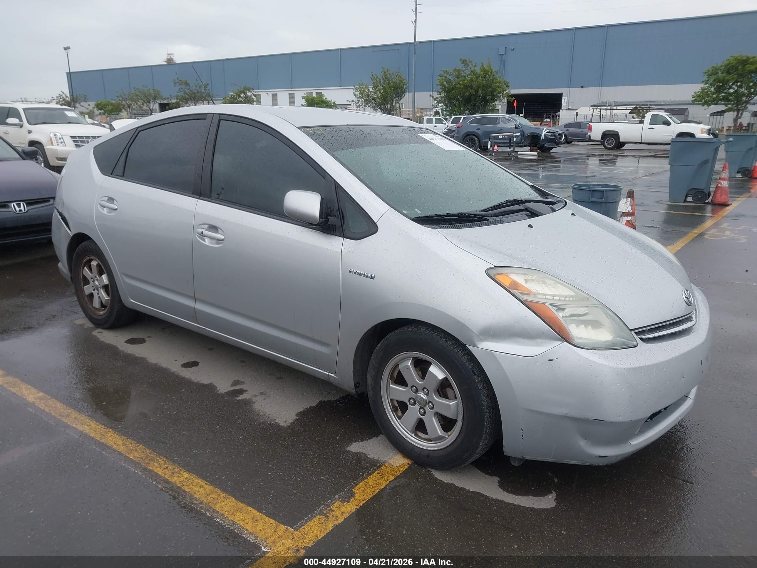 2008 Toyota Prius   Silver vin: JTDKB20U383335894