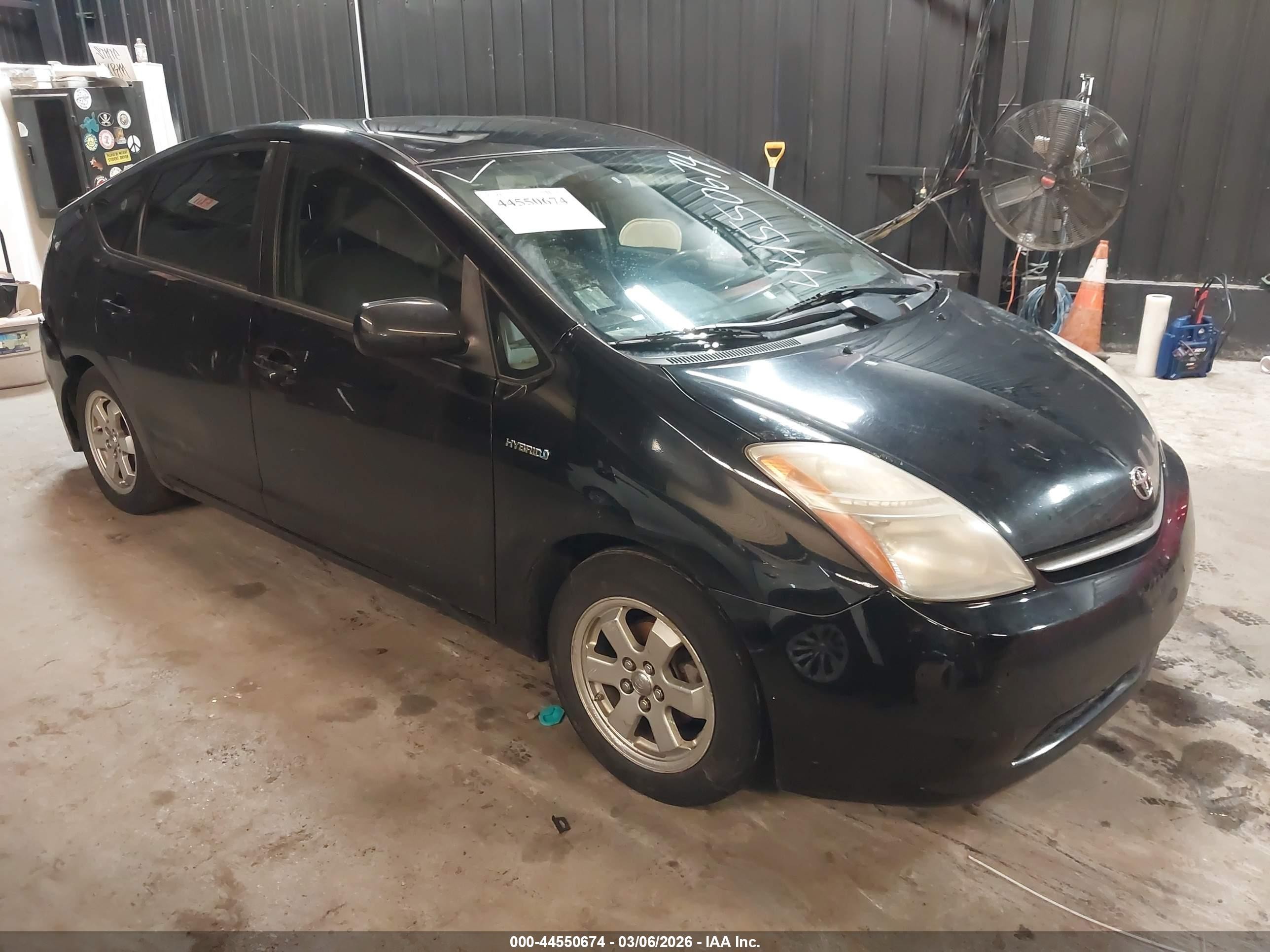 2008 Toyota Prius   Black vin: JTDKB20U383336785