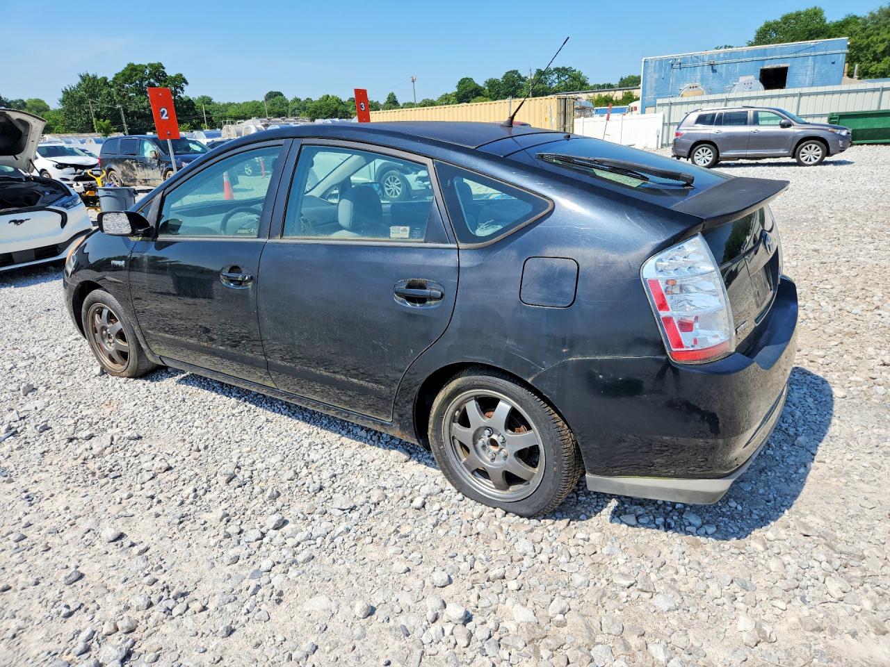 2008 Toyota Prius Touring Black vin: JTDKB20U383337497