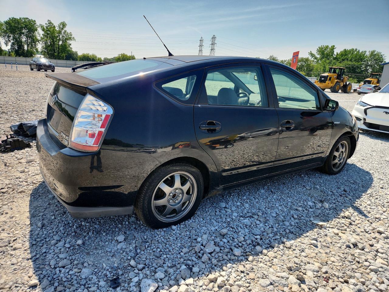 2008 Toyota Prius Touring Black vin: JTDKB20U383337497