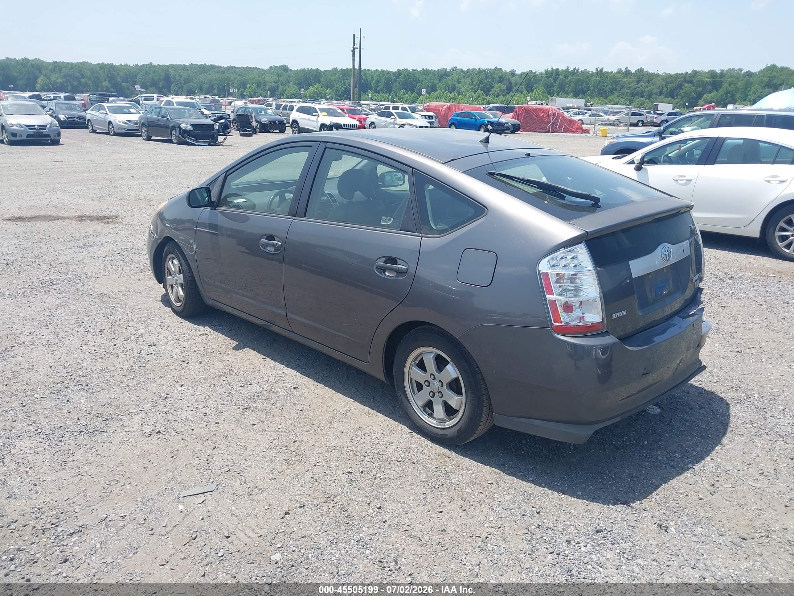 2008 Toyota Prius   Gray vin: JTDKB20U383349164