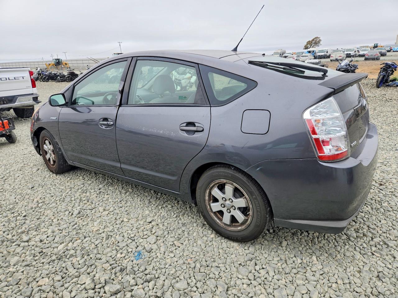 2008 Toyota Prius Base Gray vin: JTDKB20U383354879