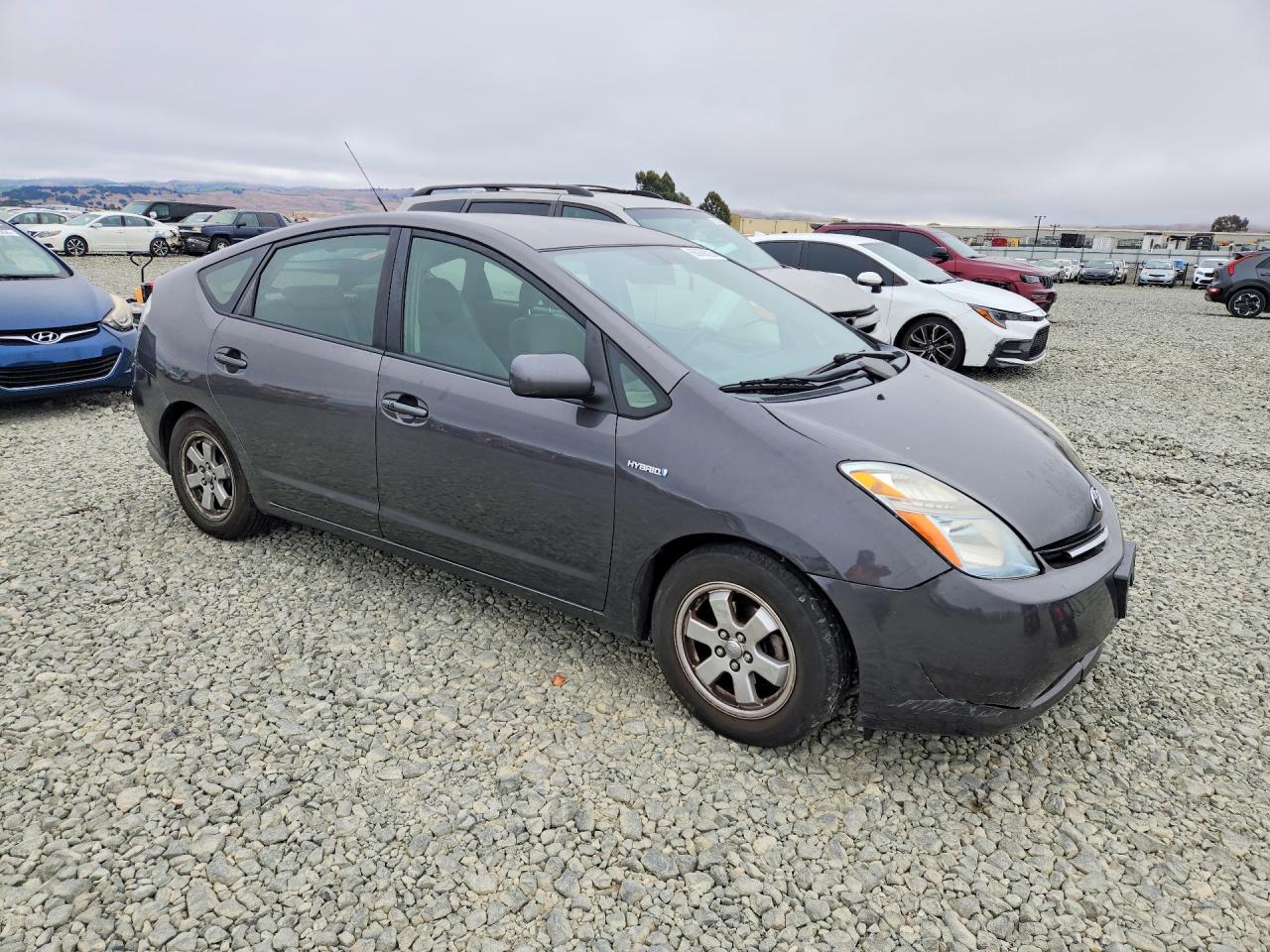 2008 Toyota Prius Base Gray vin: JTDKB20U383354879