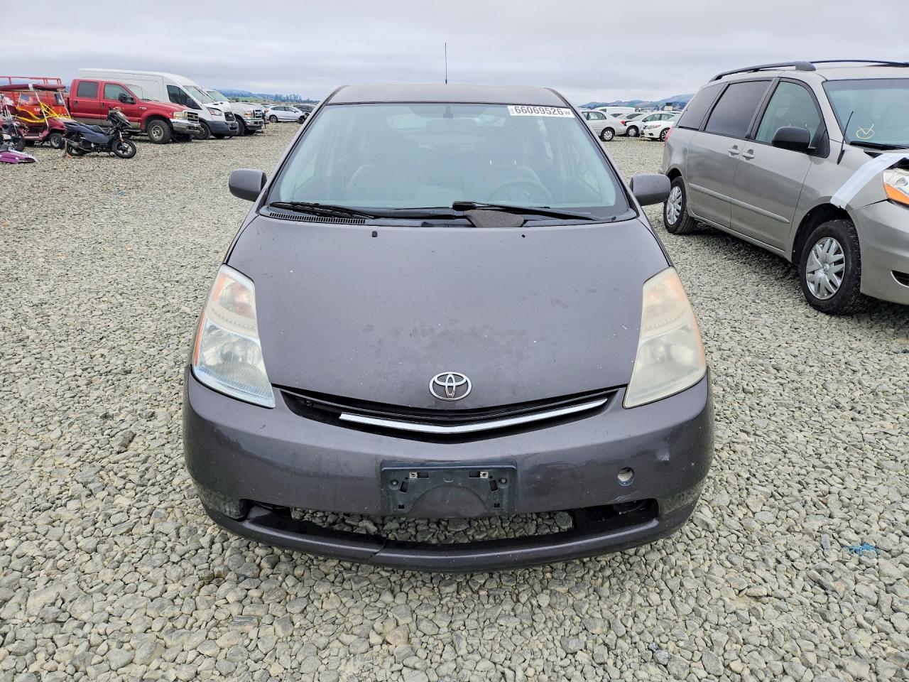 2008 Toyota Prius Base Gray vin: JTDKB20U383354879
