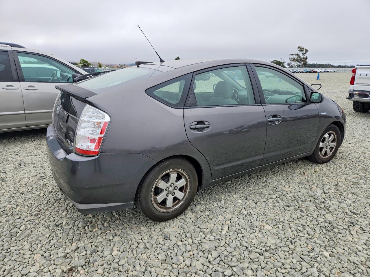 2008 Toyota Prius Base Gray vin: JTDKB20U383354879