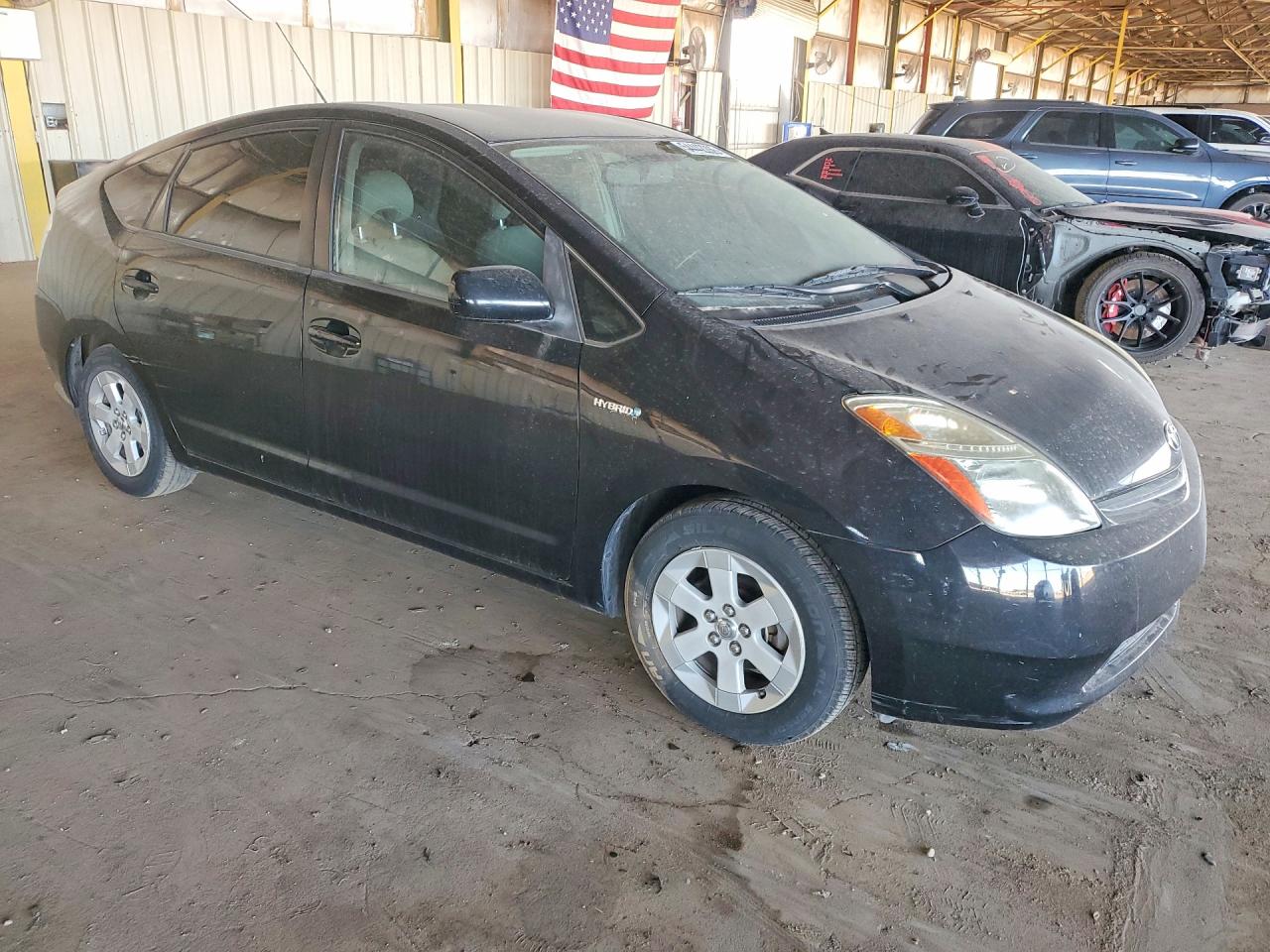 2008 Toyota Prius Base Black vin: JTDKB20U383385775