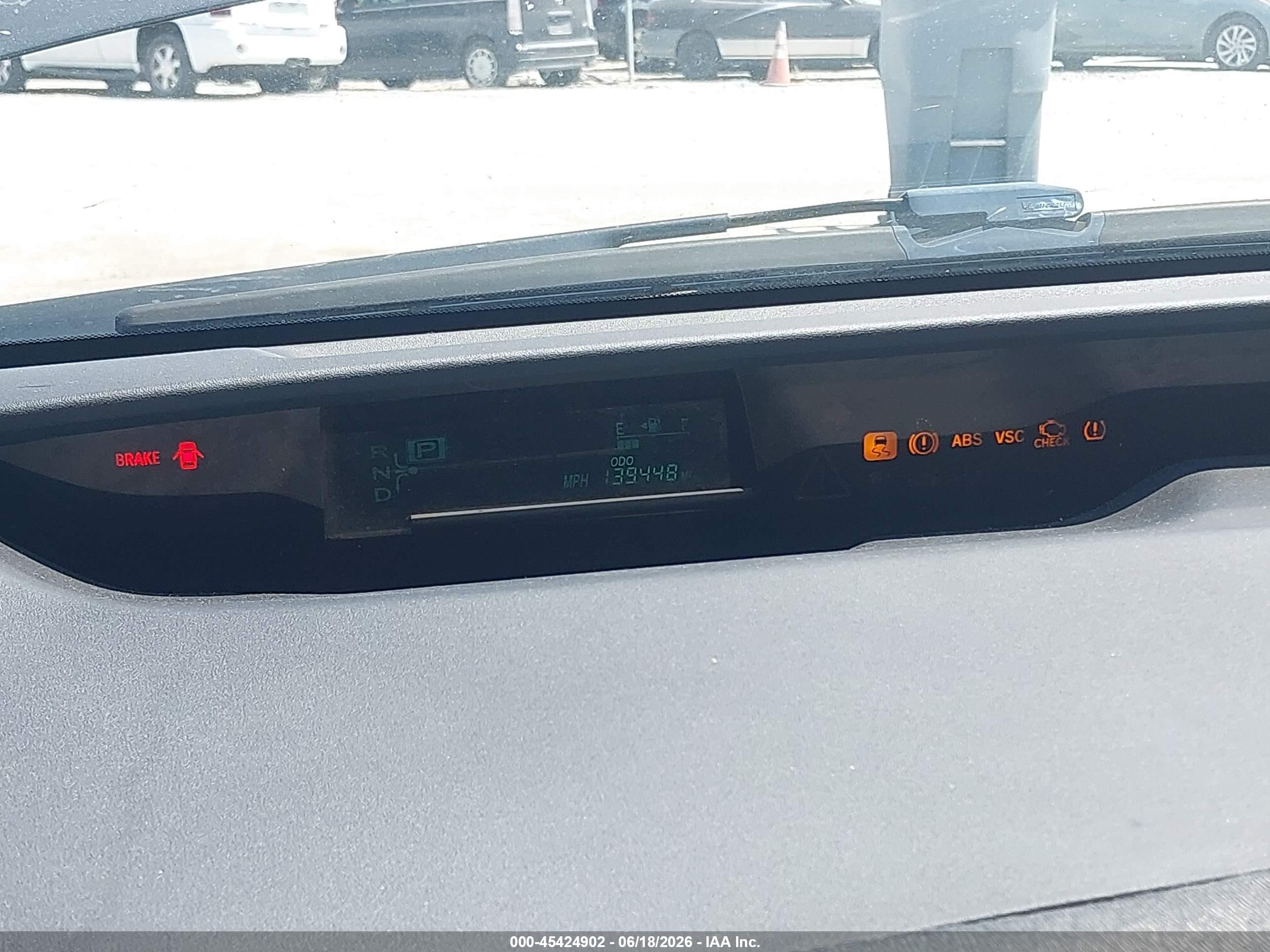 2008 Toyota Prius Gray vin: JTDKB20U383389342