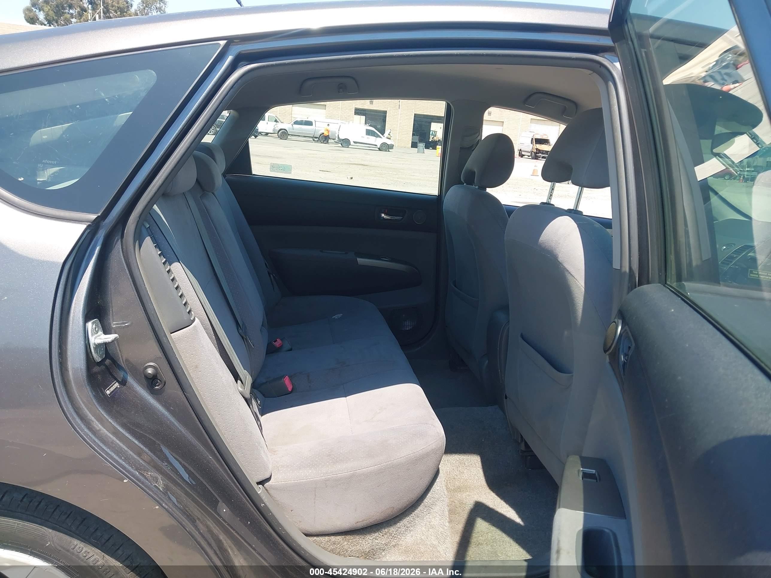 2008 Toyota Prius Gray vin: JTDKB20U383389342