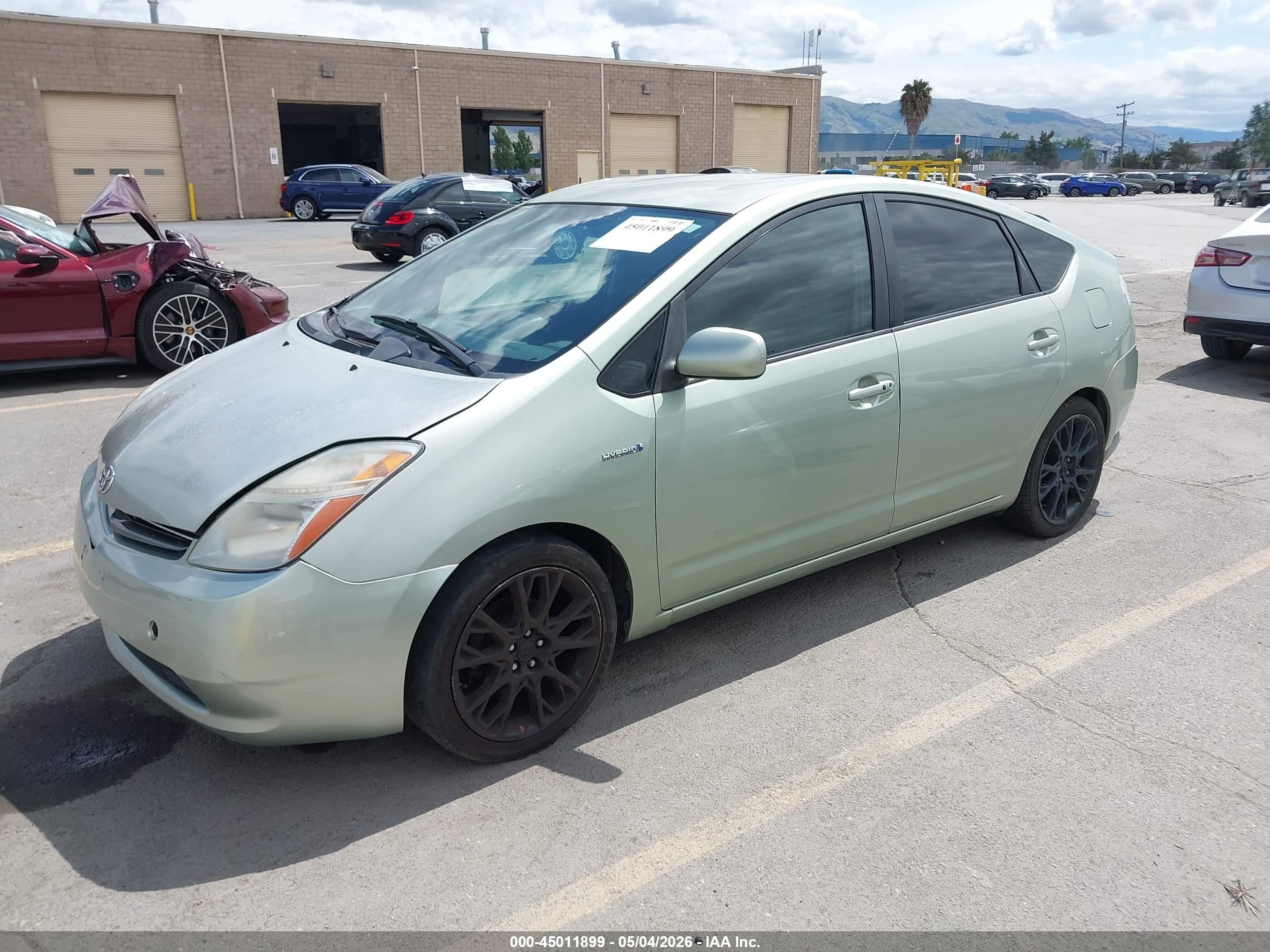 2008 Toyota Prius   Green vin: JTDKB20U383392192