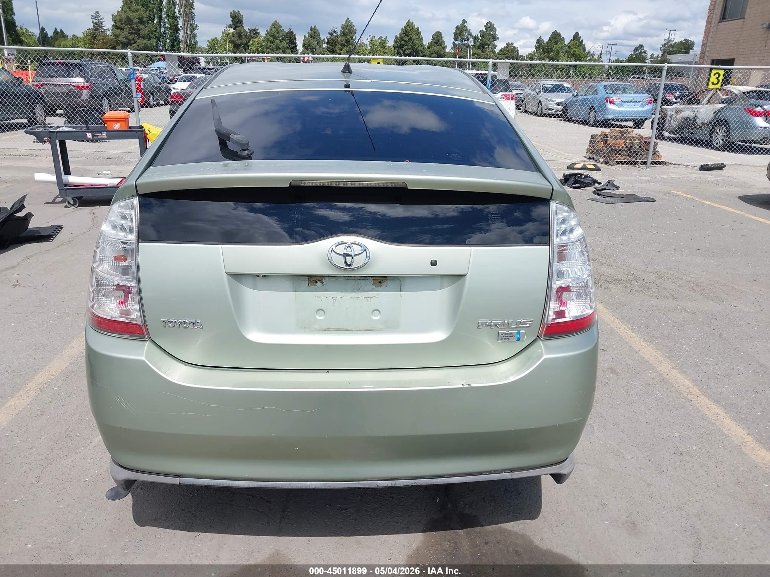 2008 Toyota Prius   Green vin: JTDKB20U383392192