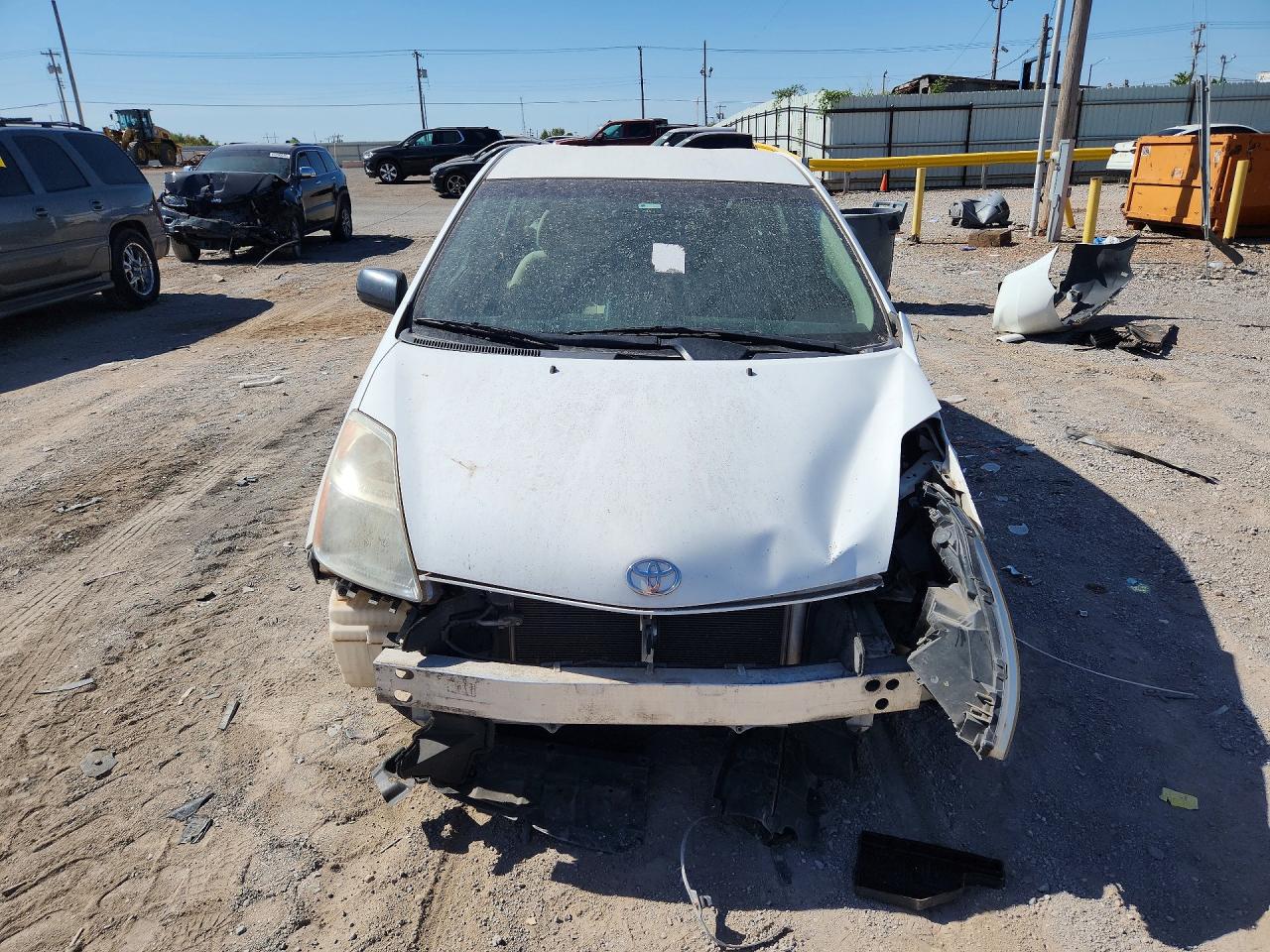 2008 Toyota Prius Base Белый vin: JTDKB20U383394685