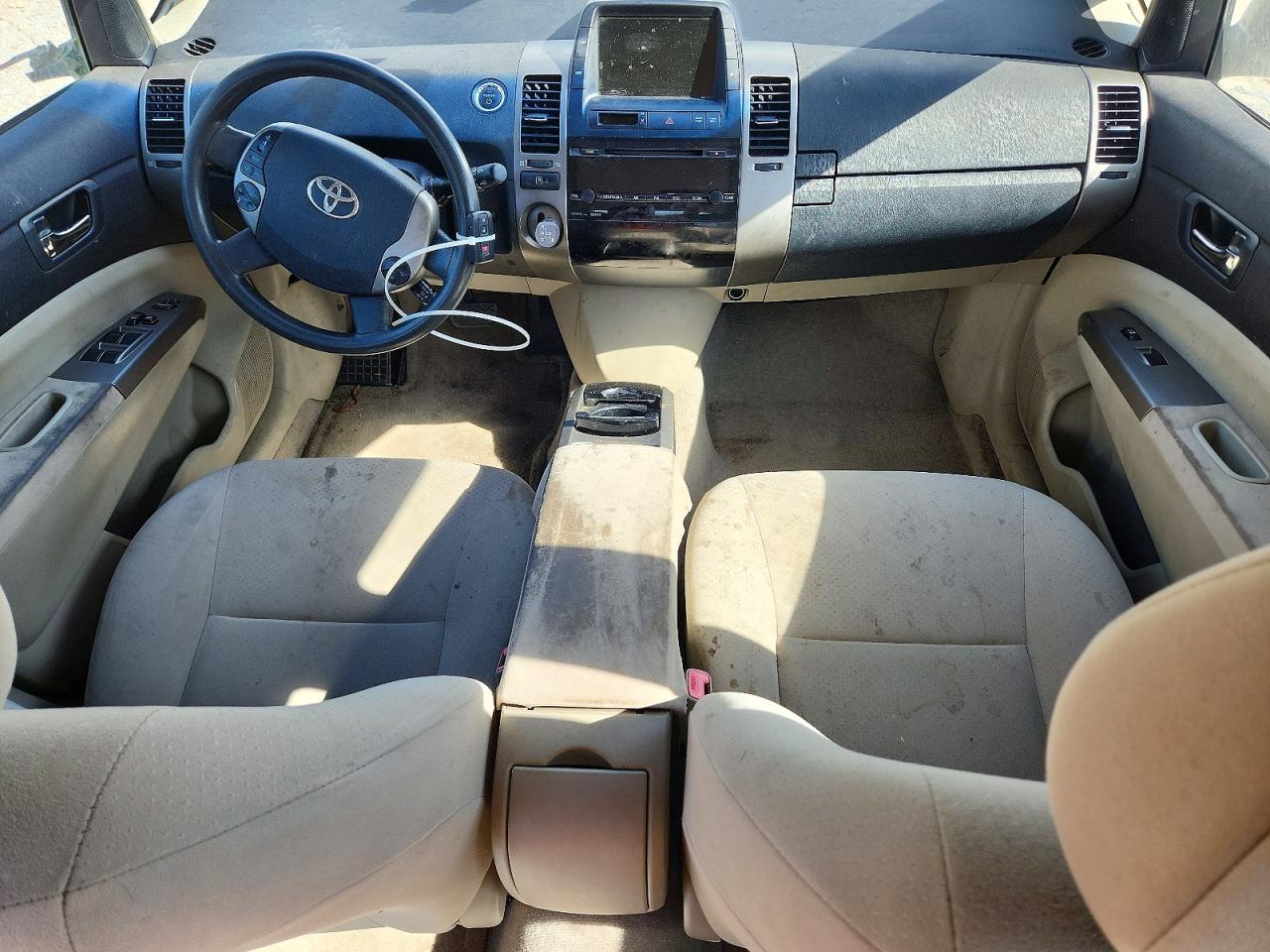 2008 Toyota Prius Base Белый vin: JTDKB20U383394685