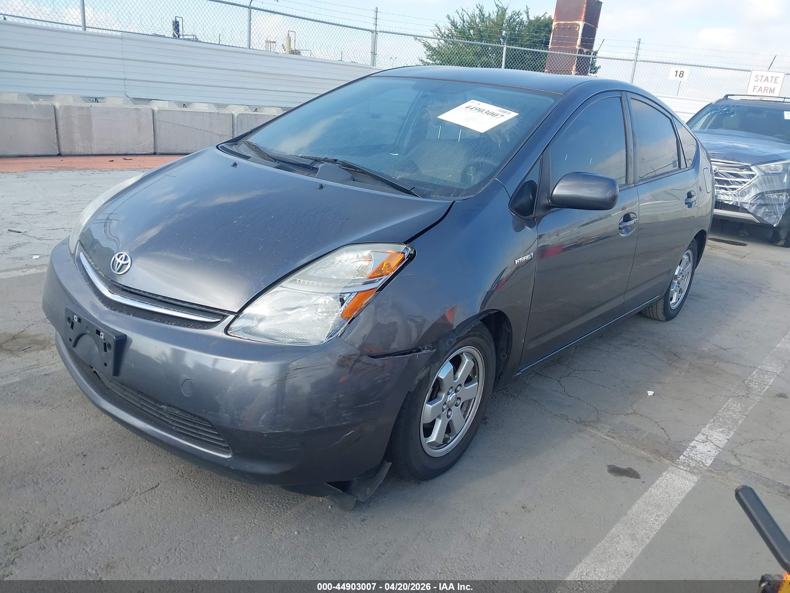 2008 Toyota Prius   Gray vin: JTDKB20U383402476