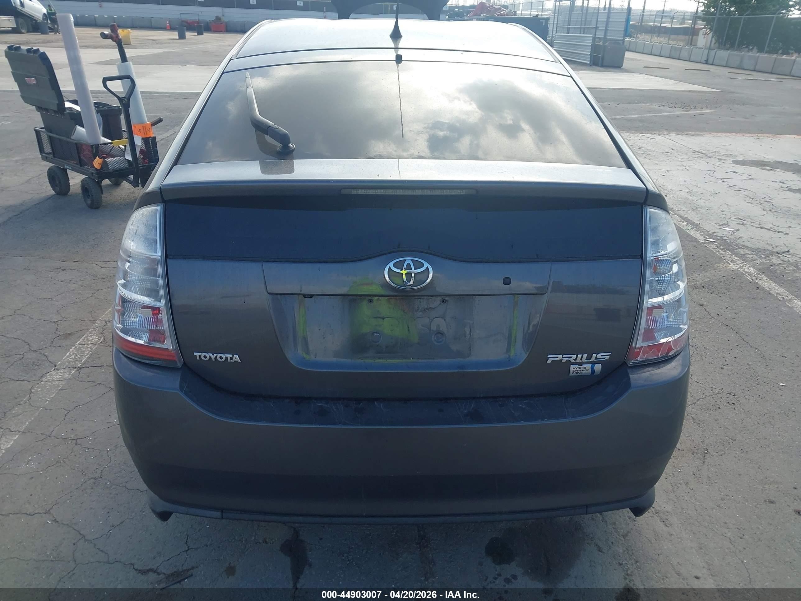 2008 Toyota Prius   Gray vin: JTDKB20U383402476
