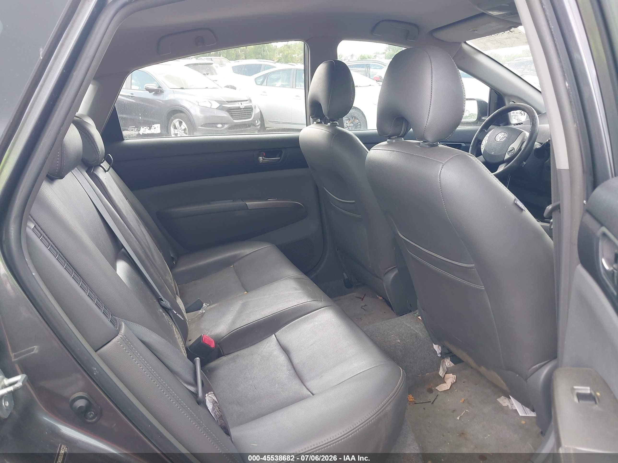 2008 Toyota Prius   Gray vin: JTDKB20U383407323