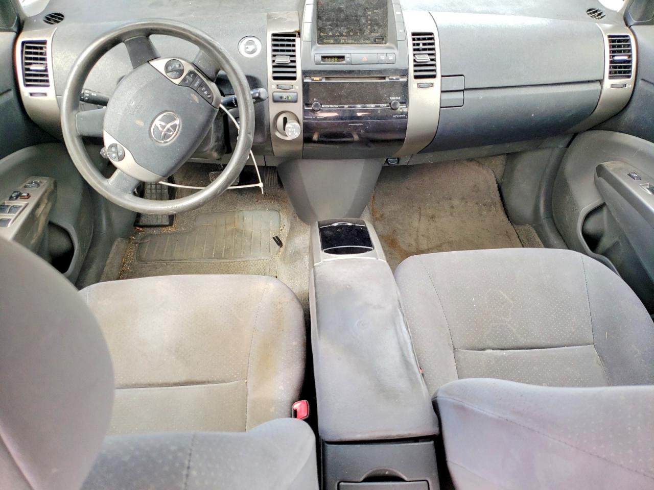2008 Toyota Prius Base Silver vin: JTDKB20U383407533