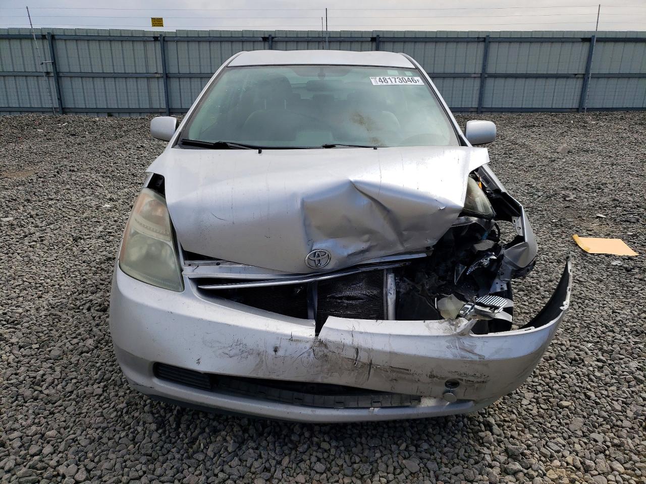 2008 Toyota Prius Base Silver vin: JTDKB20U383407533